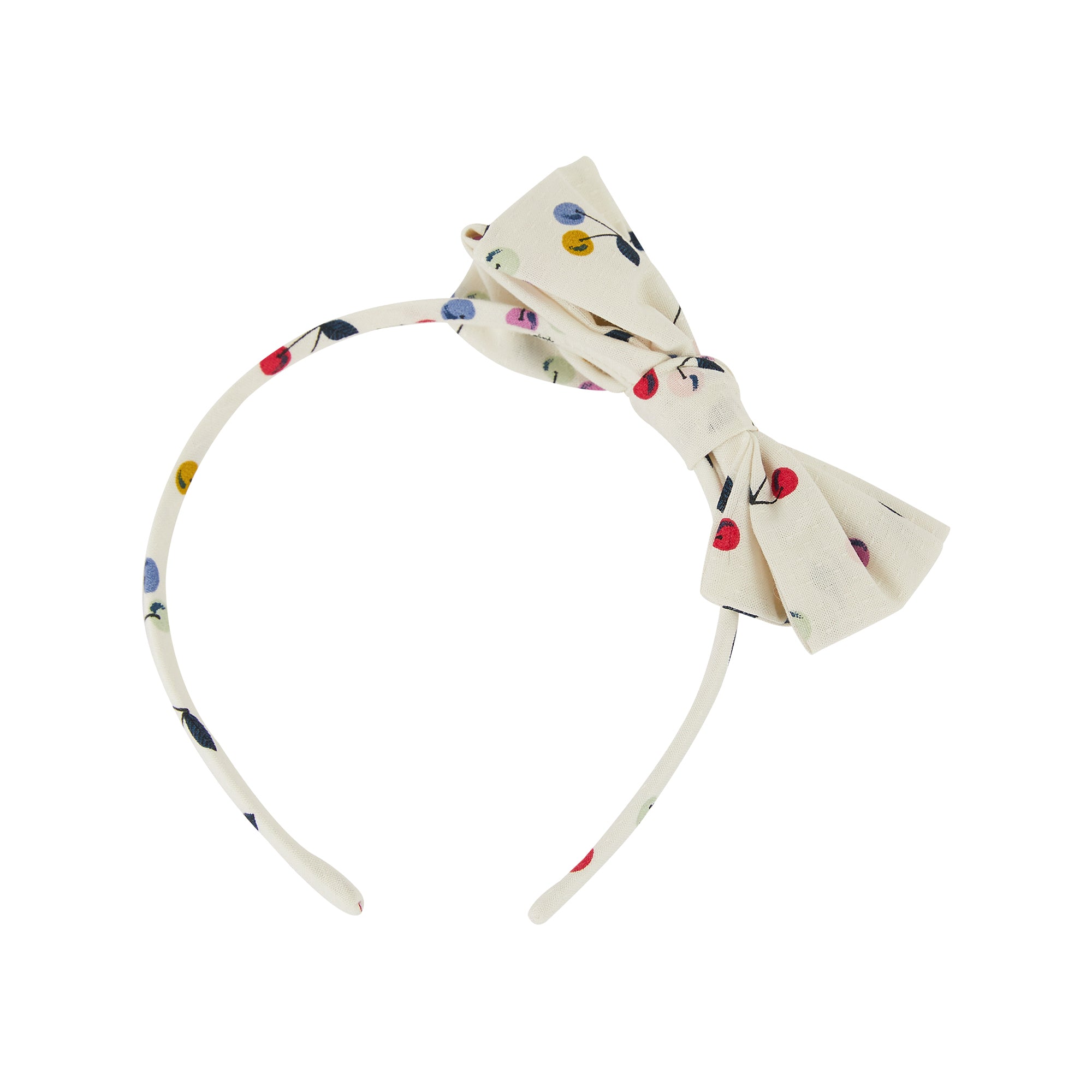 Girls White Logo Headband