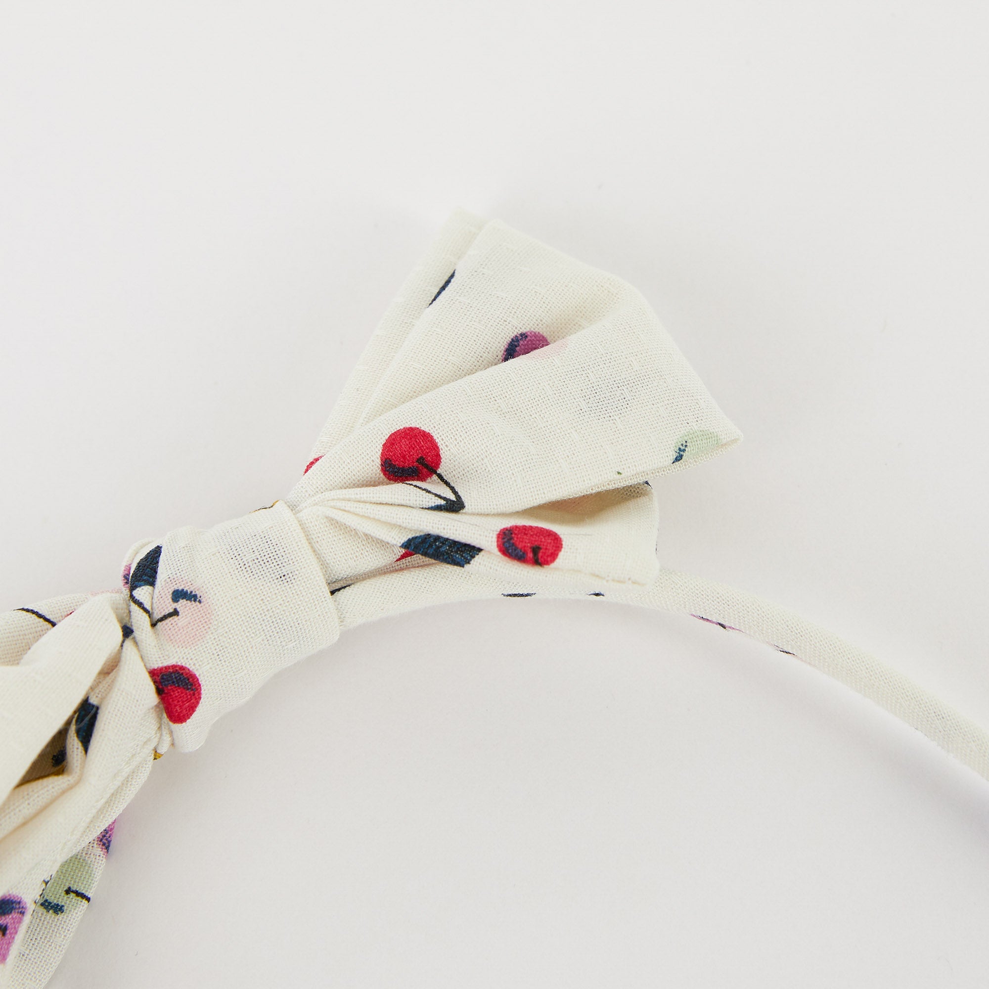 Girls White Logo Headband