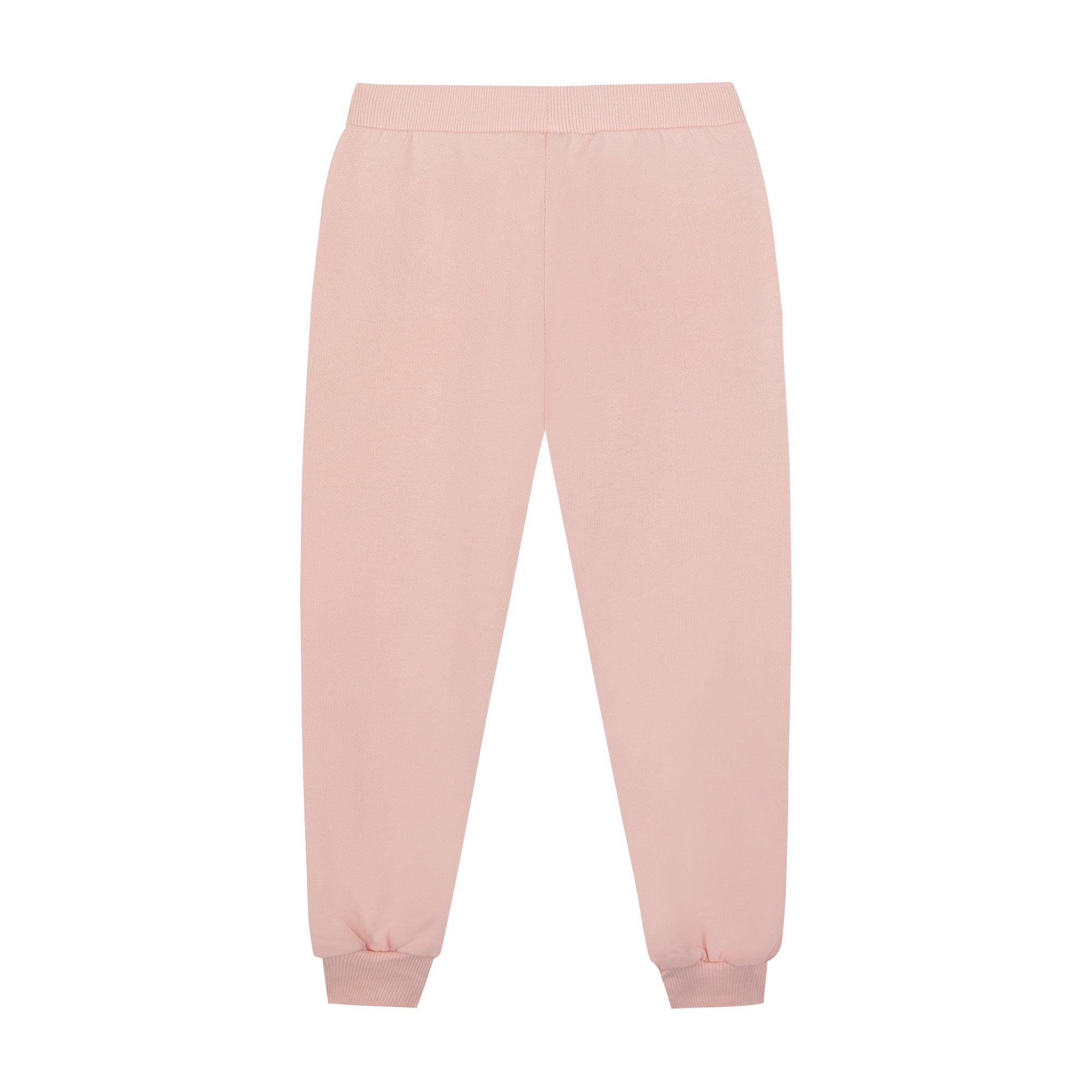 Girls Pink Logo Cotton Set