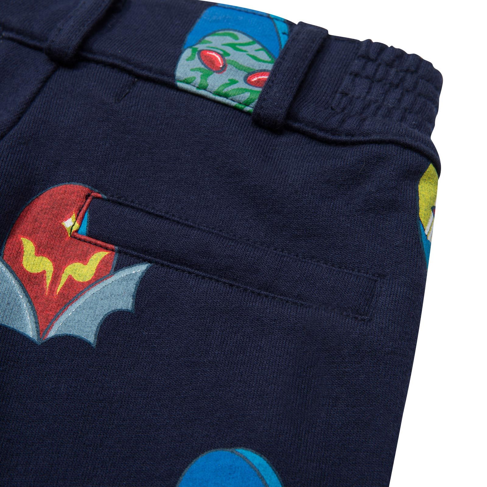 Rocky Boys Navy Blue Super Stella Heroes Printed Trousers - CÉMAROSE | Children's Fashion Store - 5