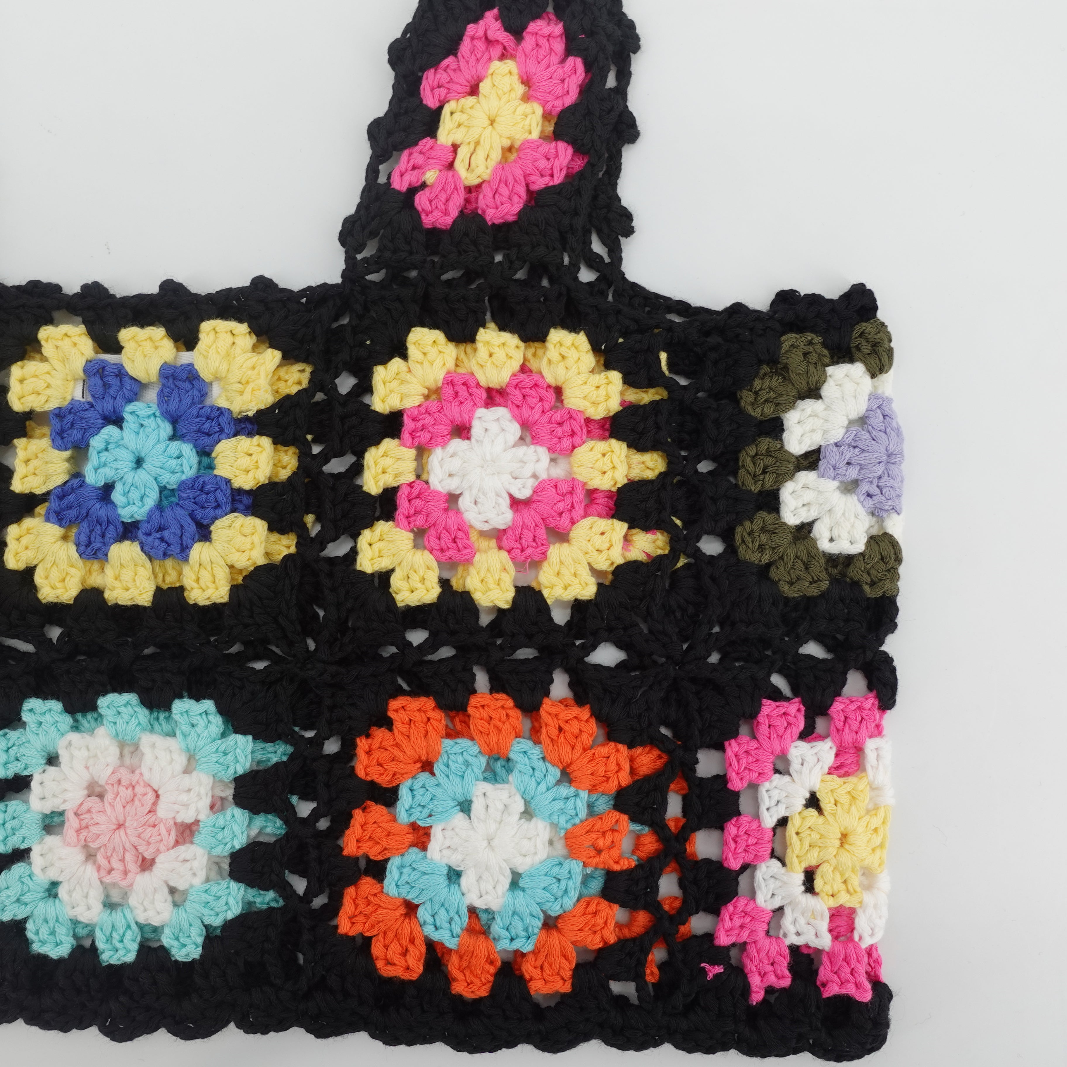 Girls Black Knit Vest