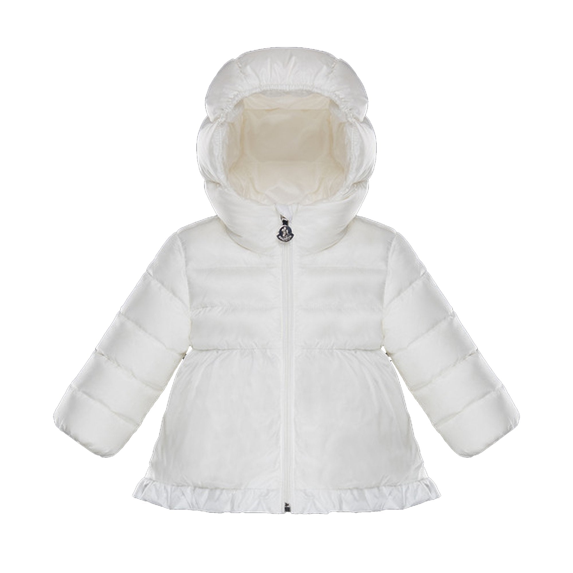 Baby Girls White "ODILE" Padded Down Coat