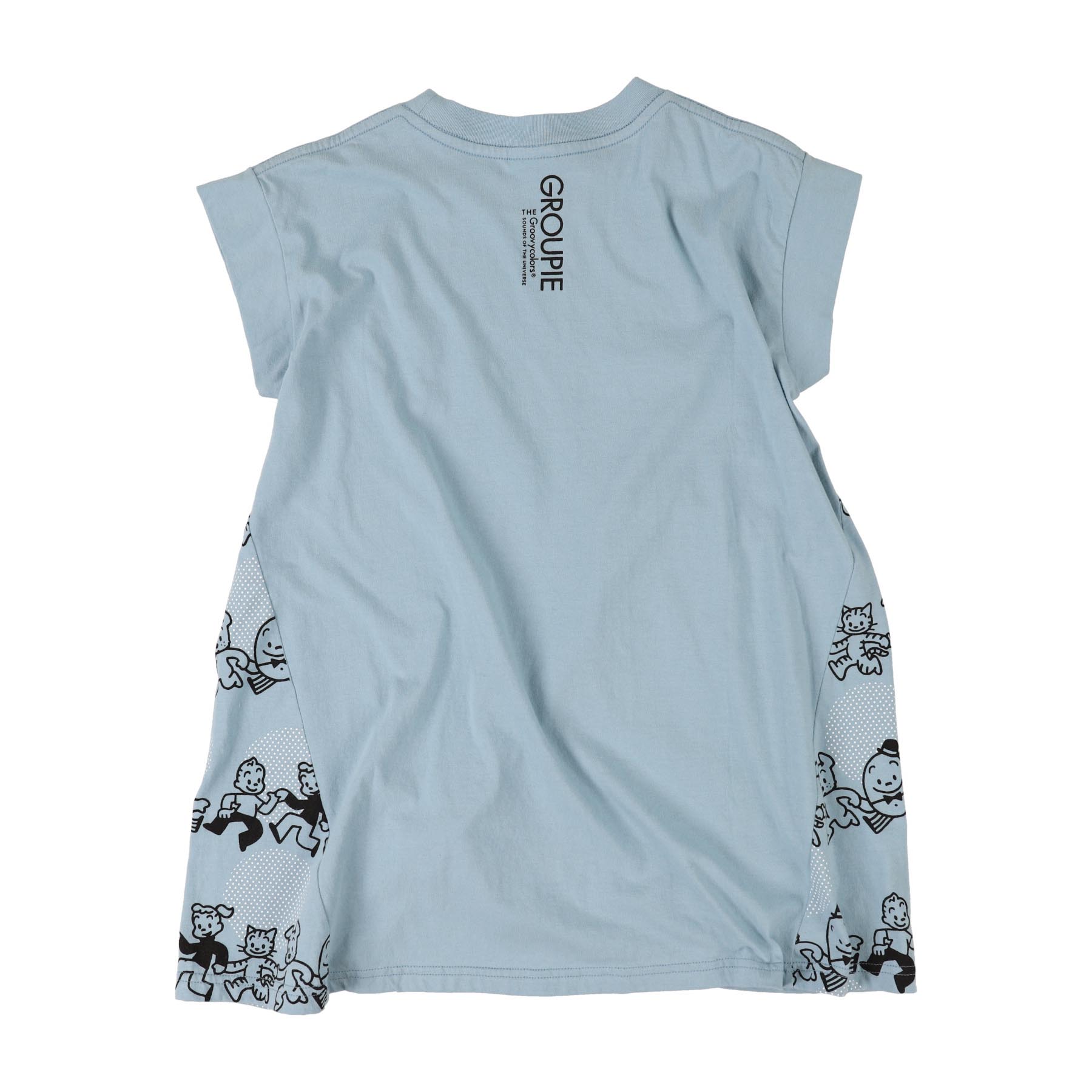Girls Blue Cotton Dress
