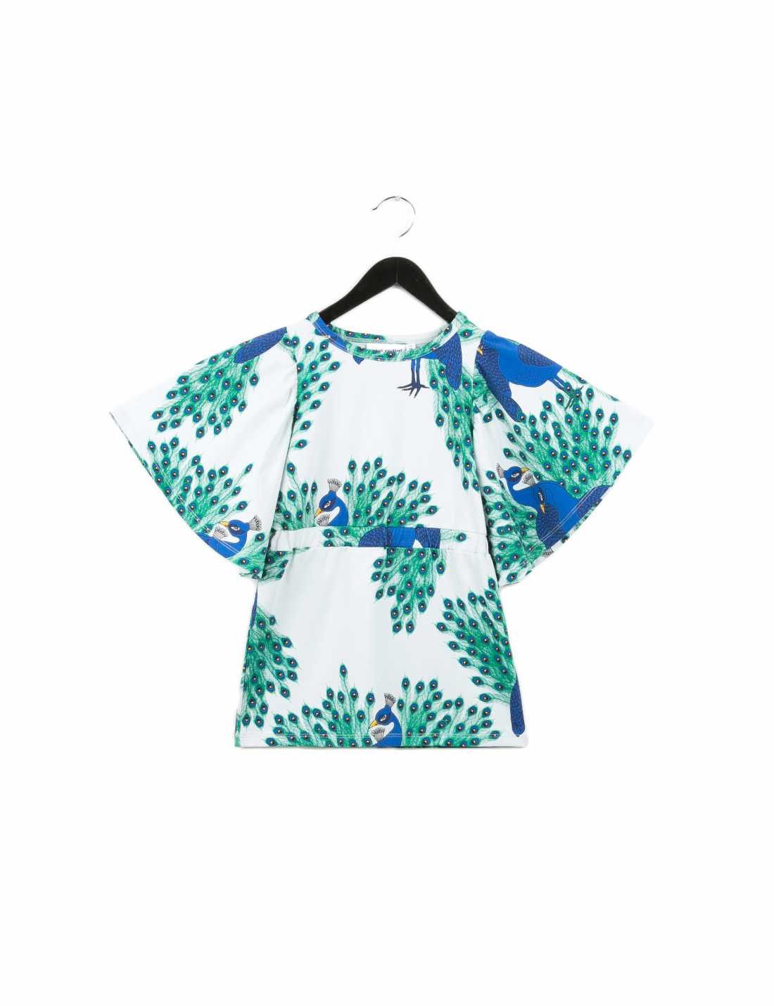 Peacock Wing Dress Lt Blue - CÉMAROSE | Children's Fashion Store