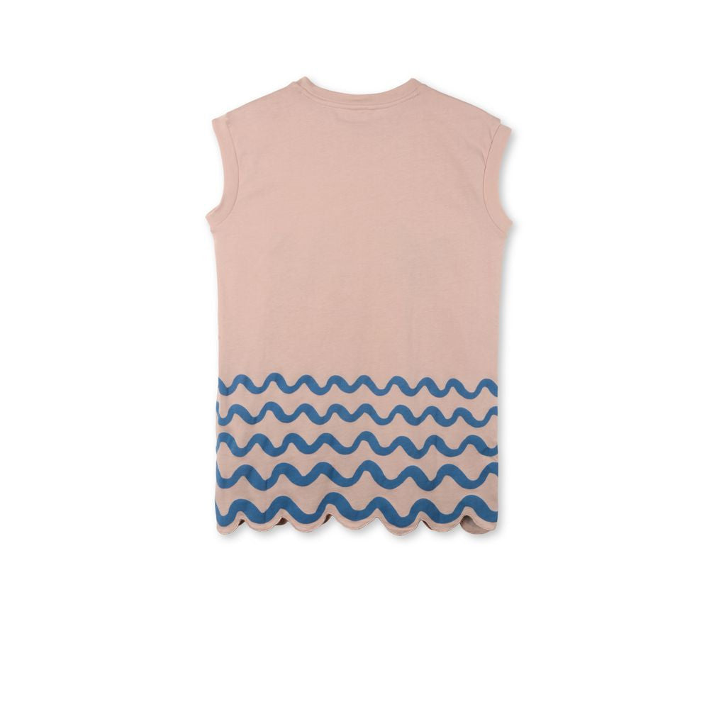 Girs Pink Joni Palms Dress - CÉMAROSE | Children's Fashion Store - 2