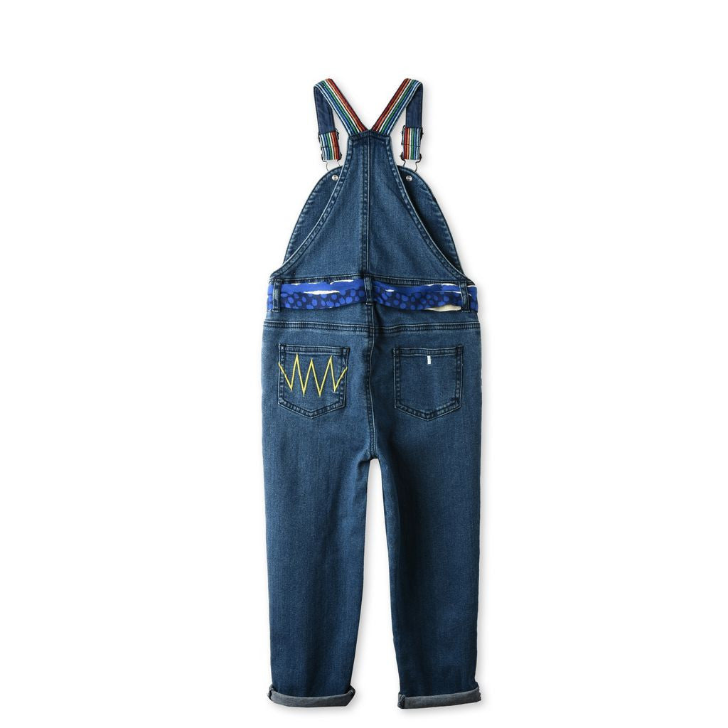 Girls Blue Denim Lucile Dungarees