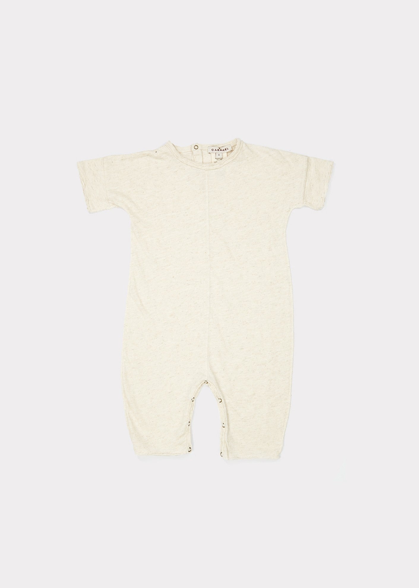Baby Girls Oatmeal Cotton Babysuits