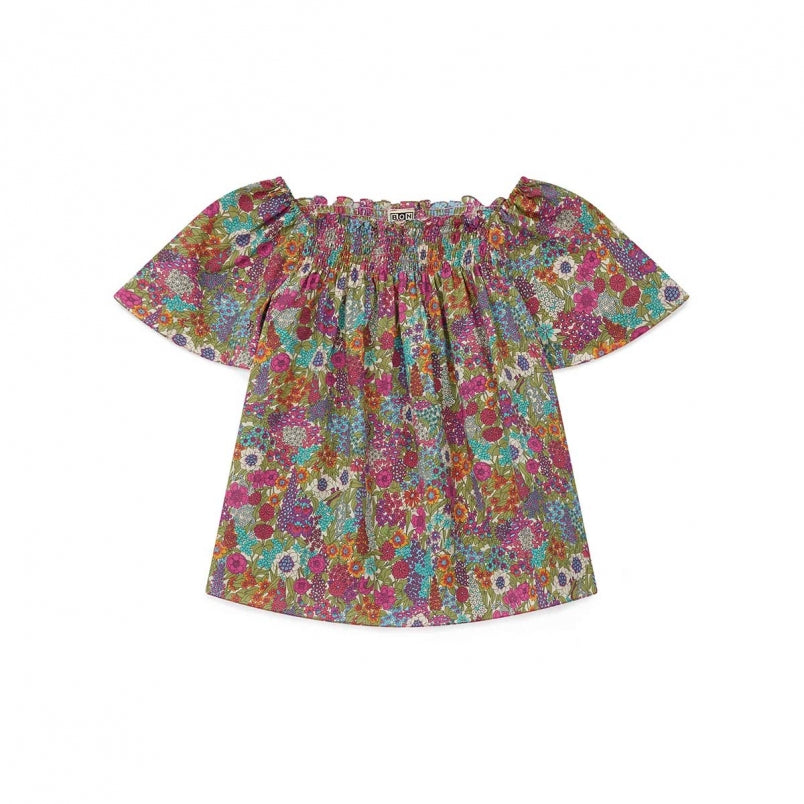 Girls Fuschia Cotton Top
