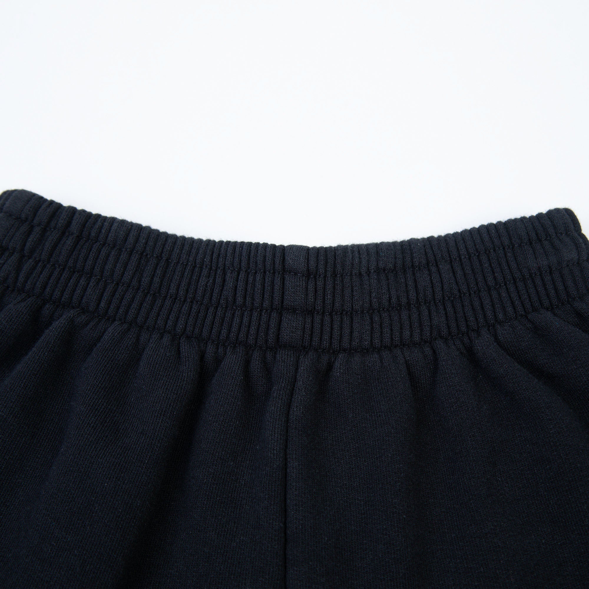 Boys & Girls Black Cotton Trousers