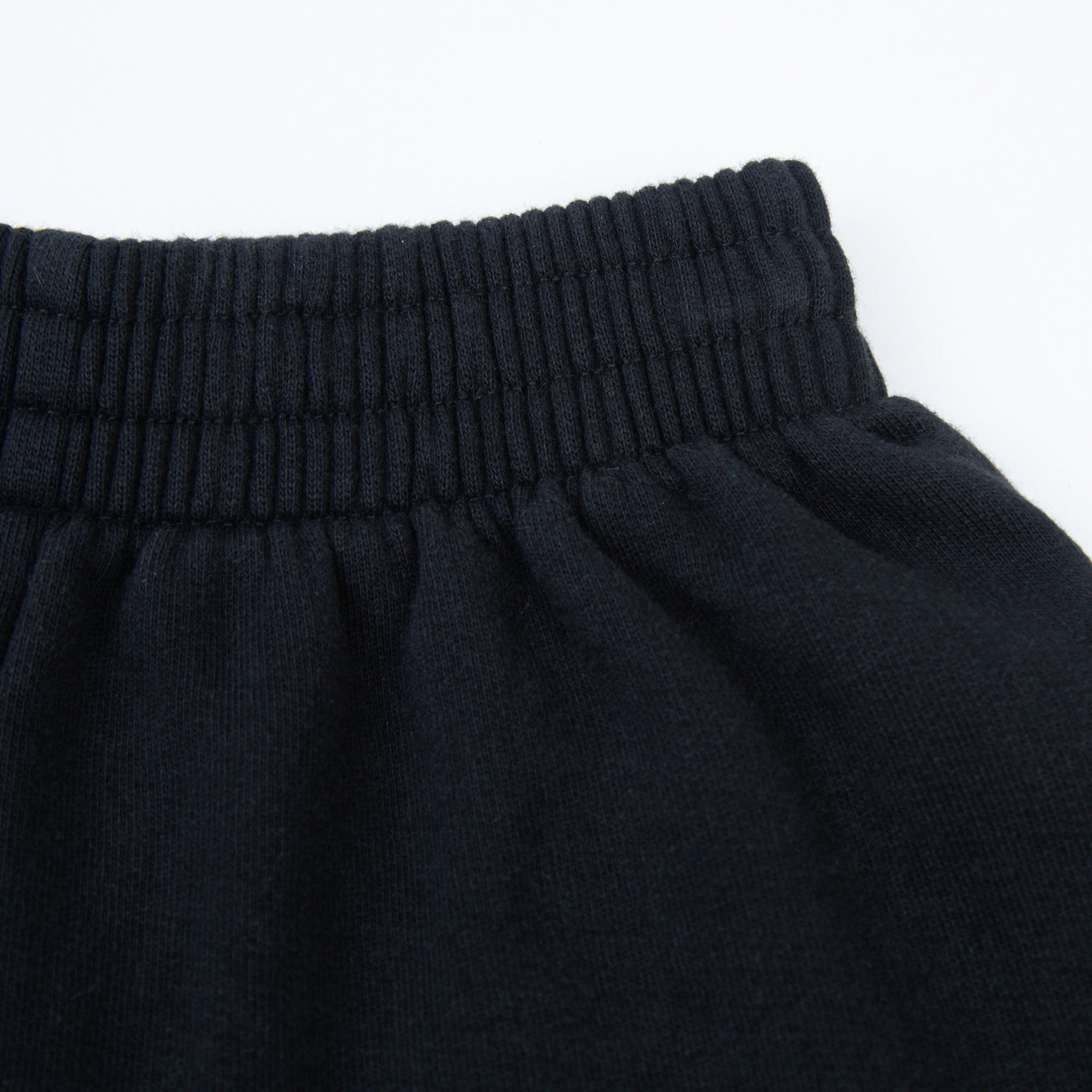 Boys & Girls Black Cotton Trousers