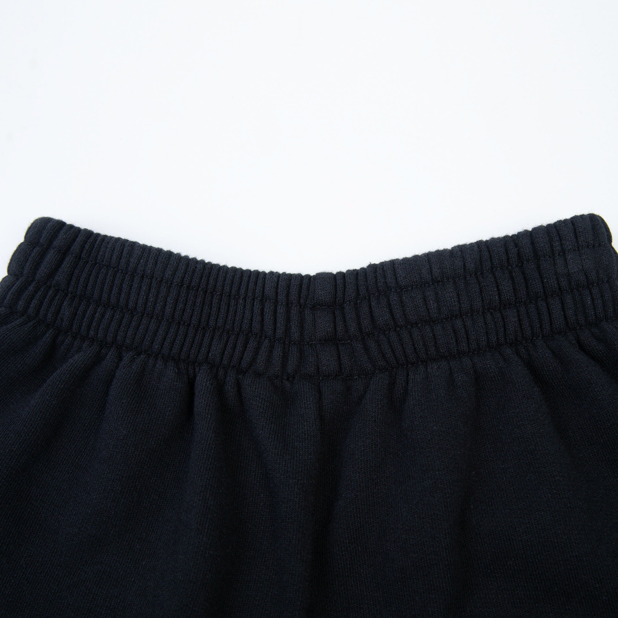 Boys & Girls Black Cotton Trousers