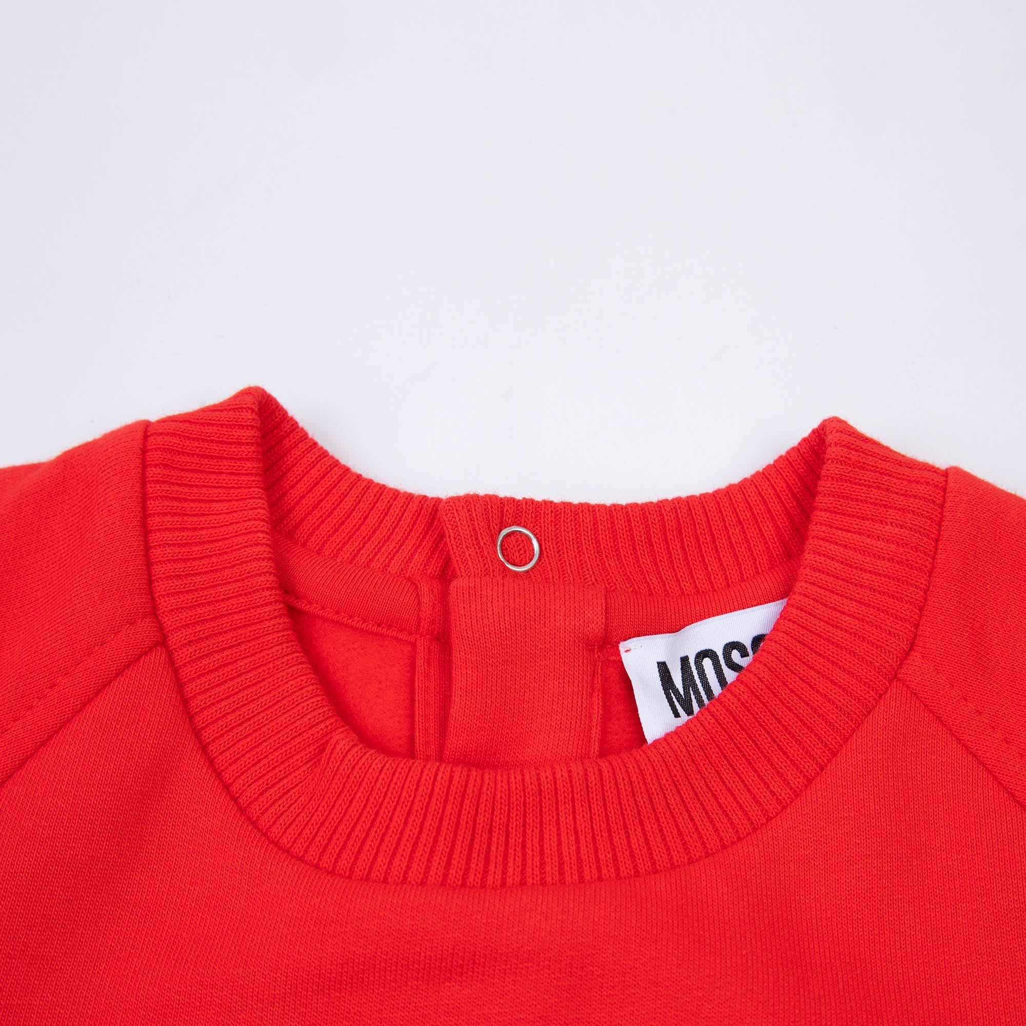 Baby Girls Red Printed Cotton Dress