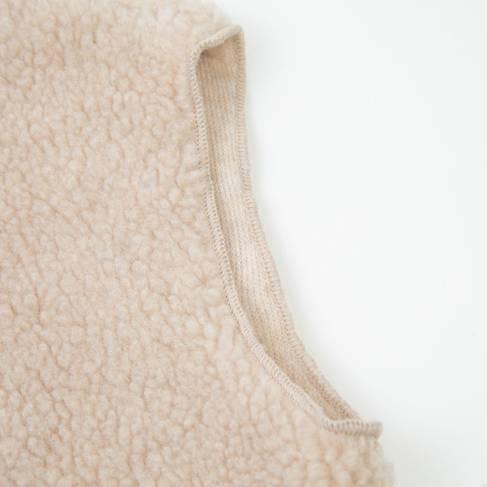 Baby Girls Beige Gilet