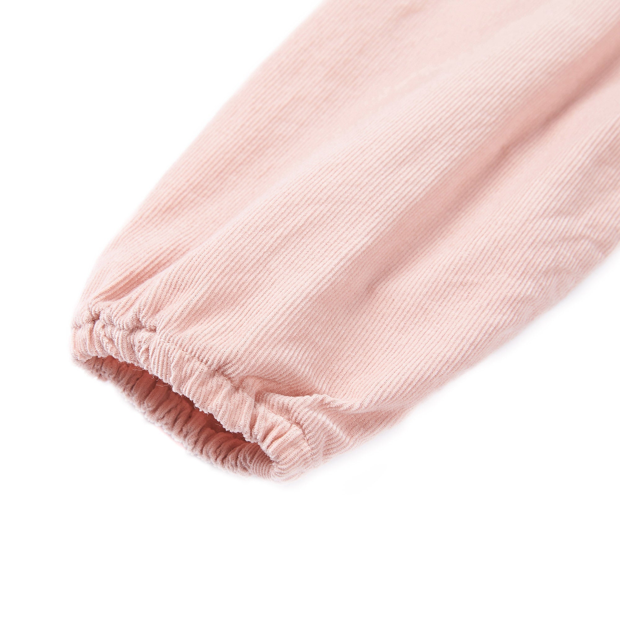 Baby Girls Pink Cotton Babysuit