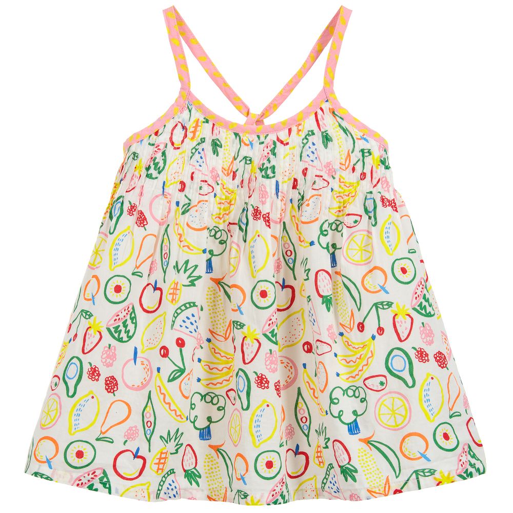 Girls Fruits Sleeveless Top