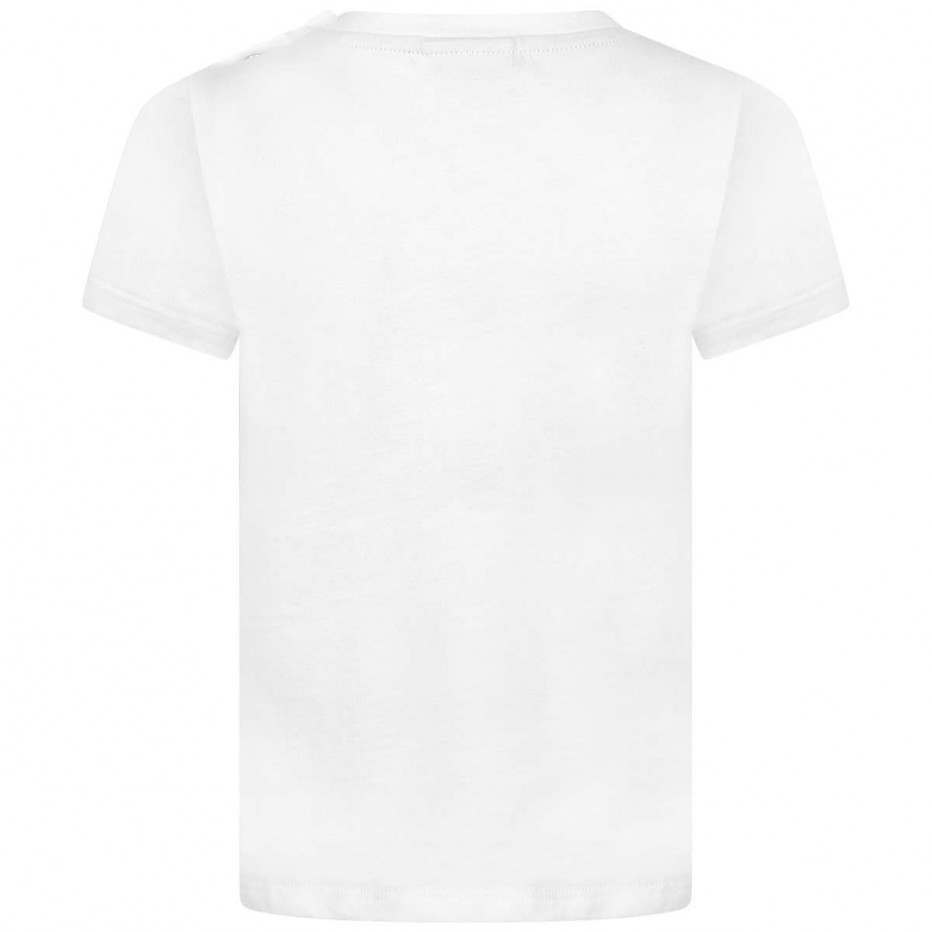Boys Diagonal Striped Cotton T-shirt