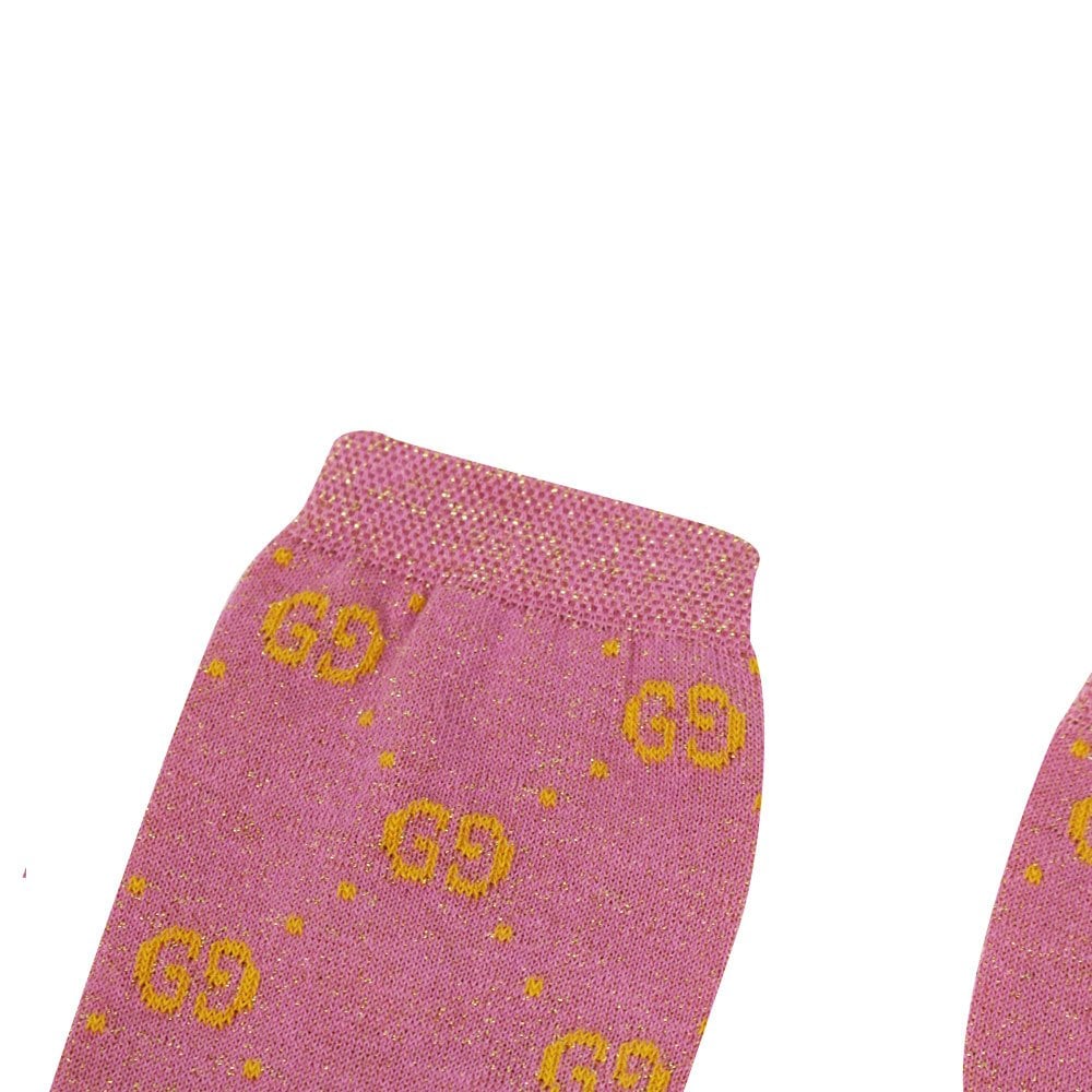 Girls Pink Cotton Socks