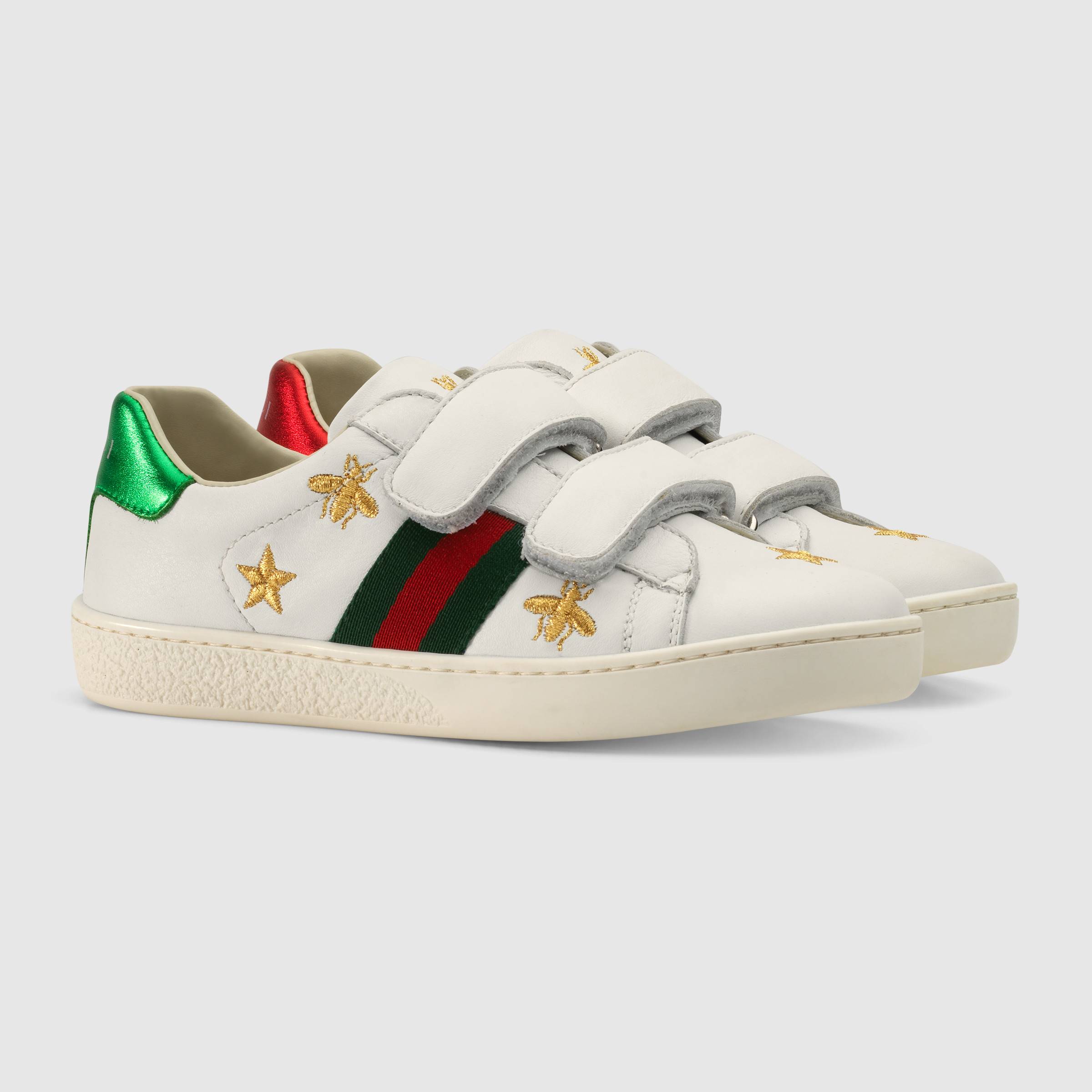 Baby Girls White Embroidery Shoes