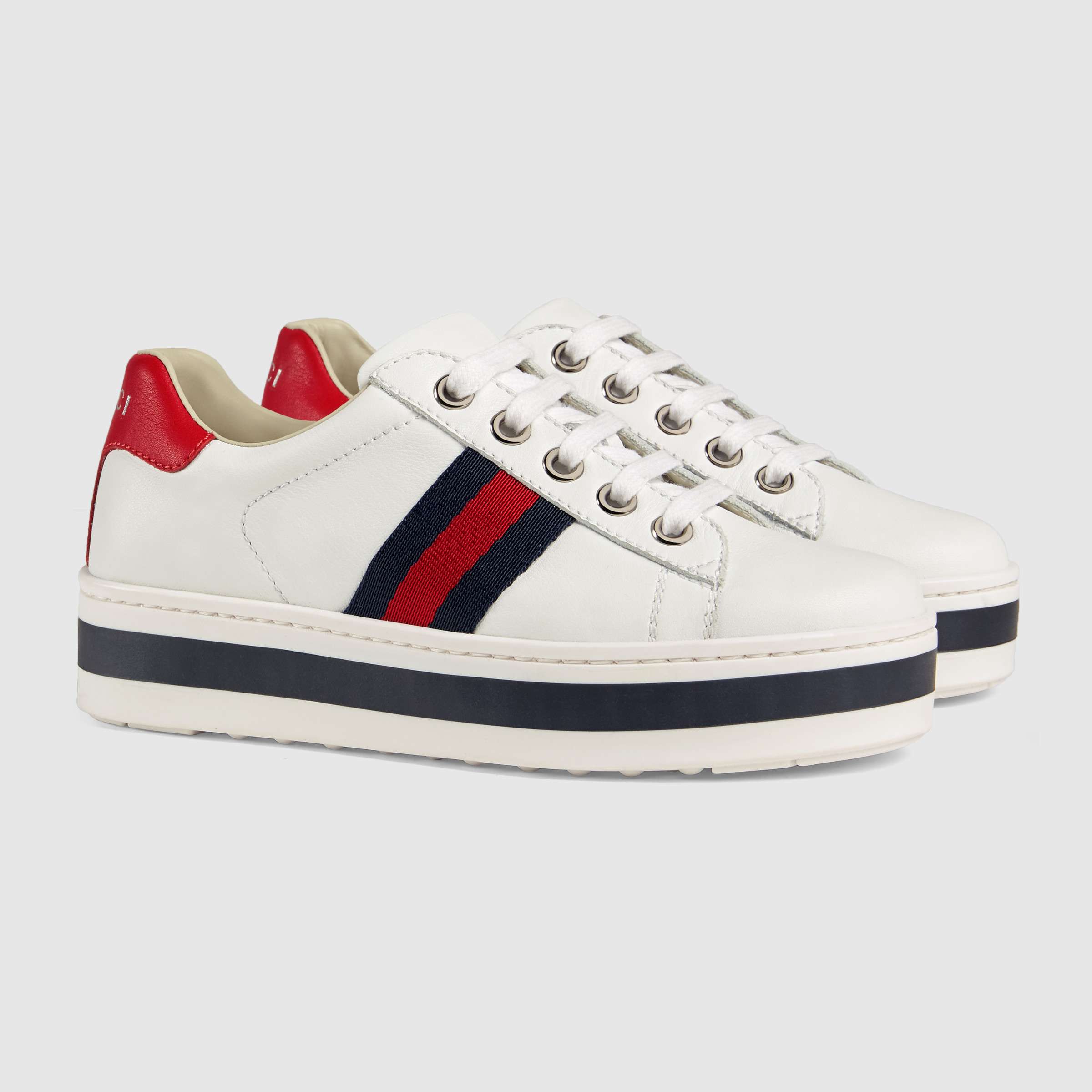 Girls White Sports Shoes