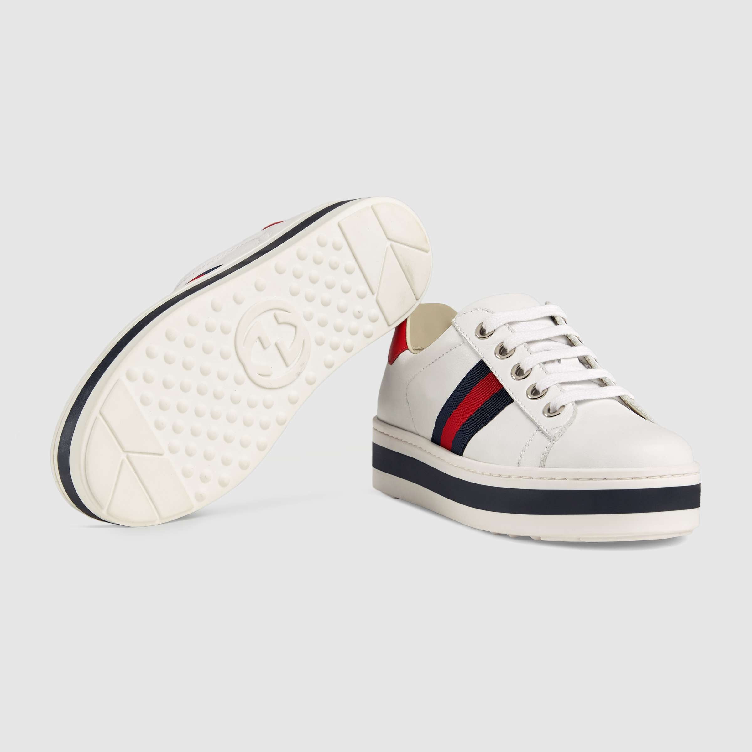 Girls White Sports Shoes