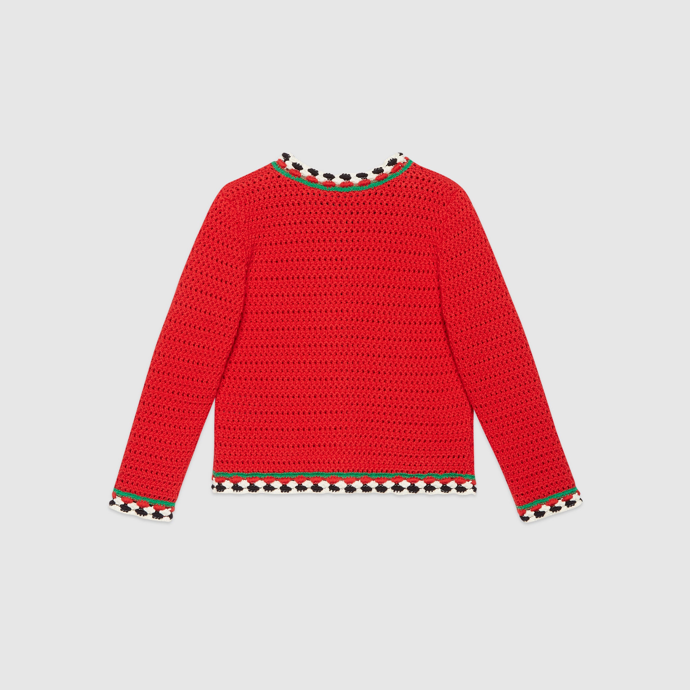 Girls Red Lace Cardigan