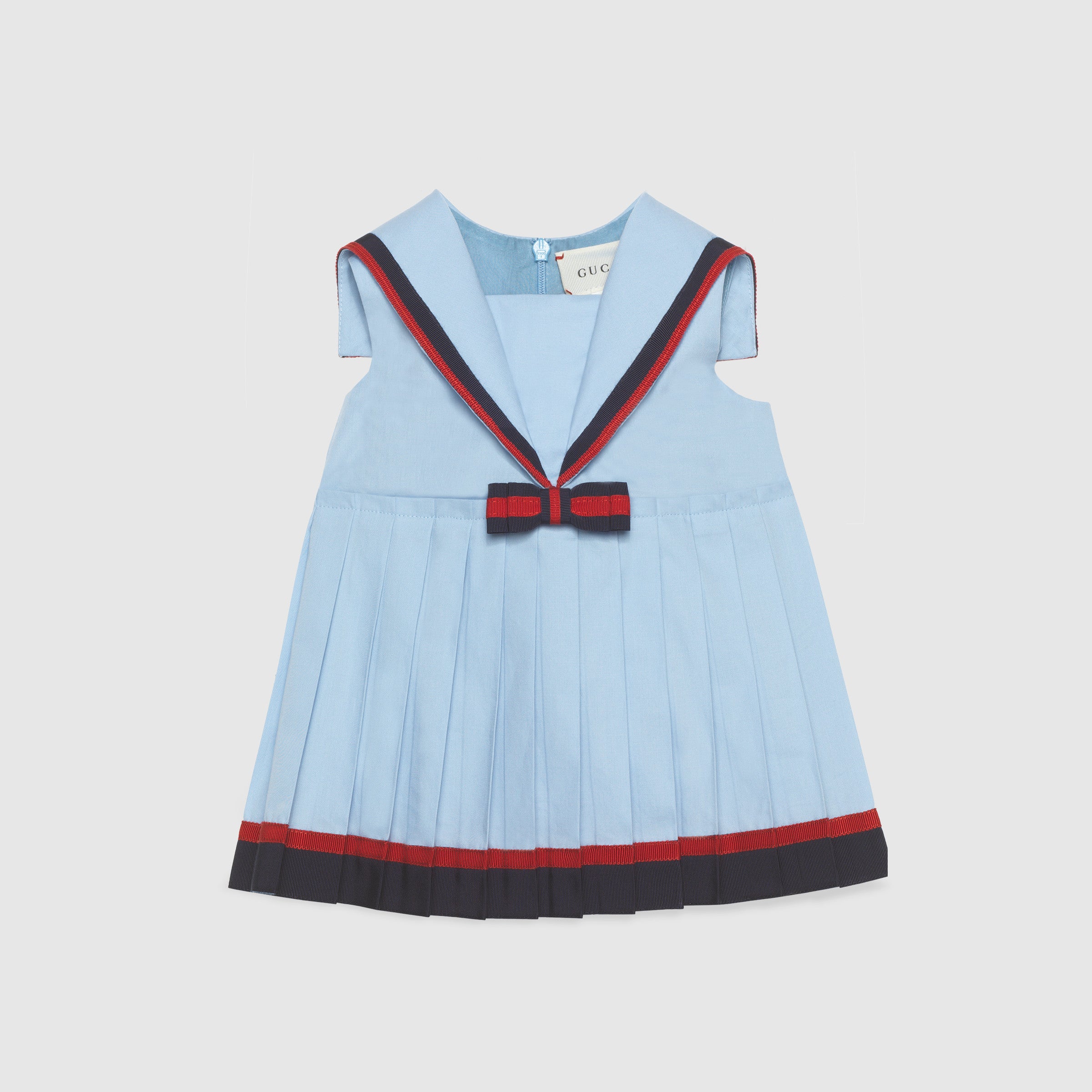Baby Sky Blue Cotton Dress