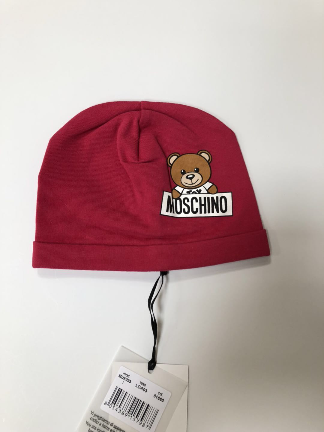 Girls Cherrish Red Cotton Hat
