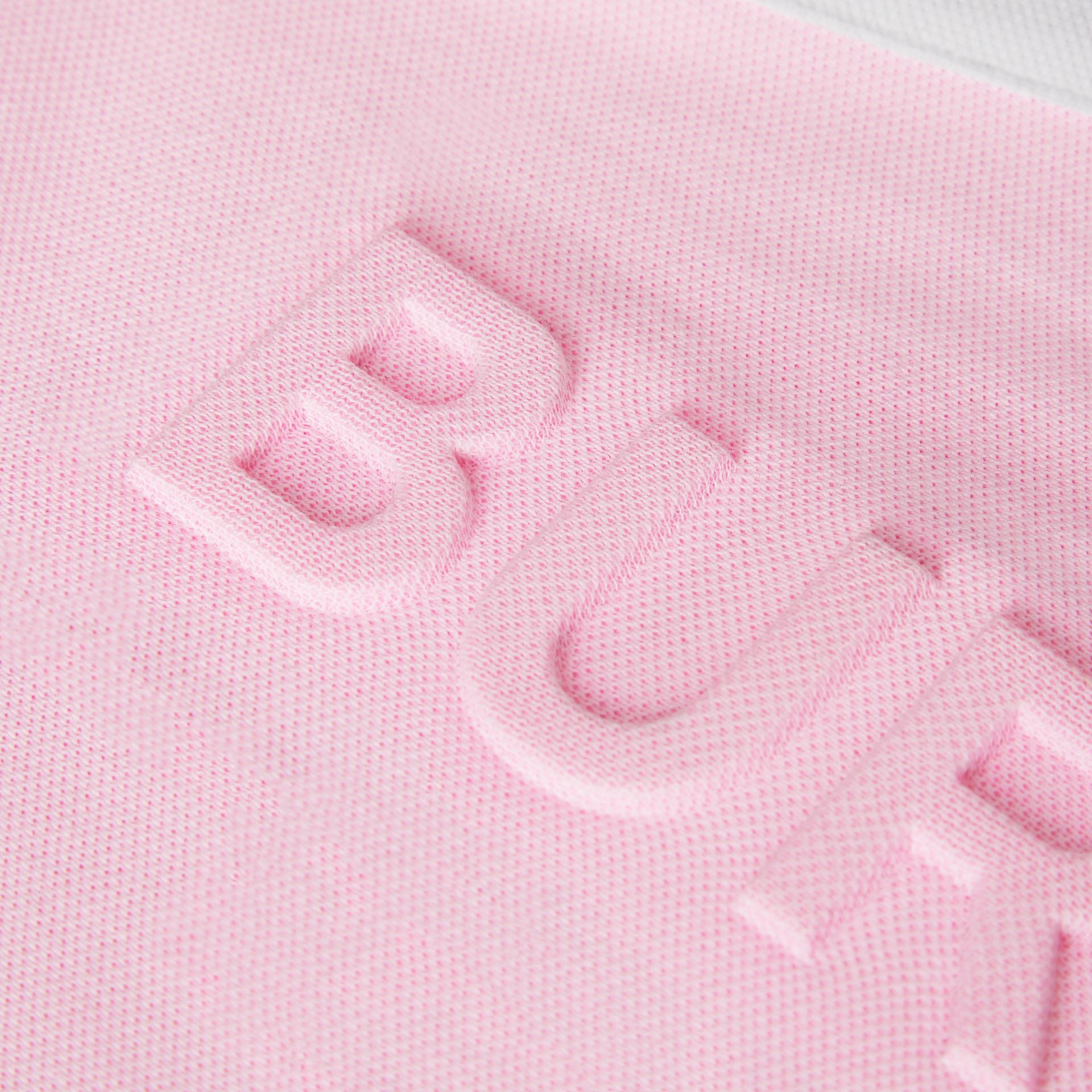Girls Pink Logo Cotton Dress