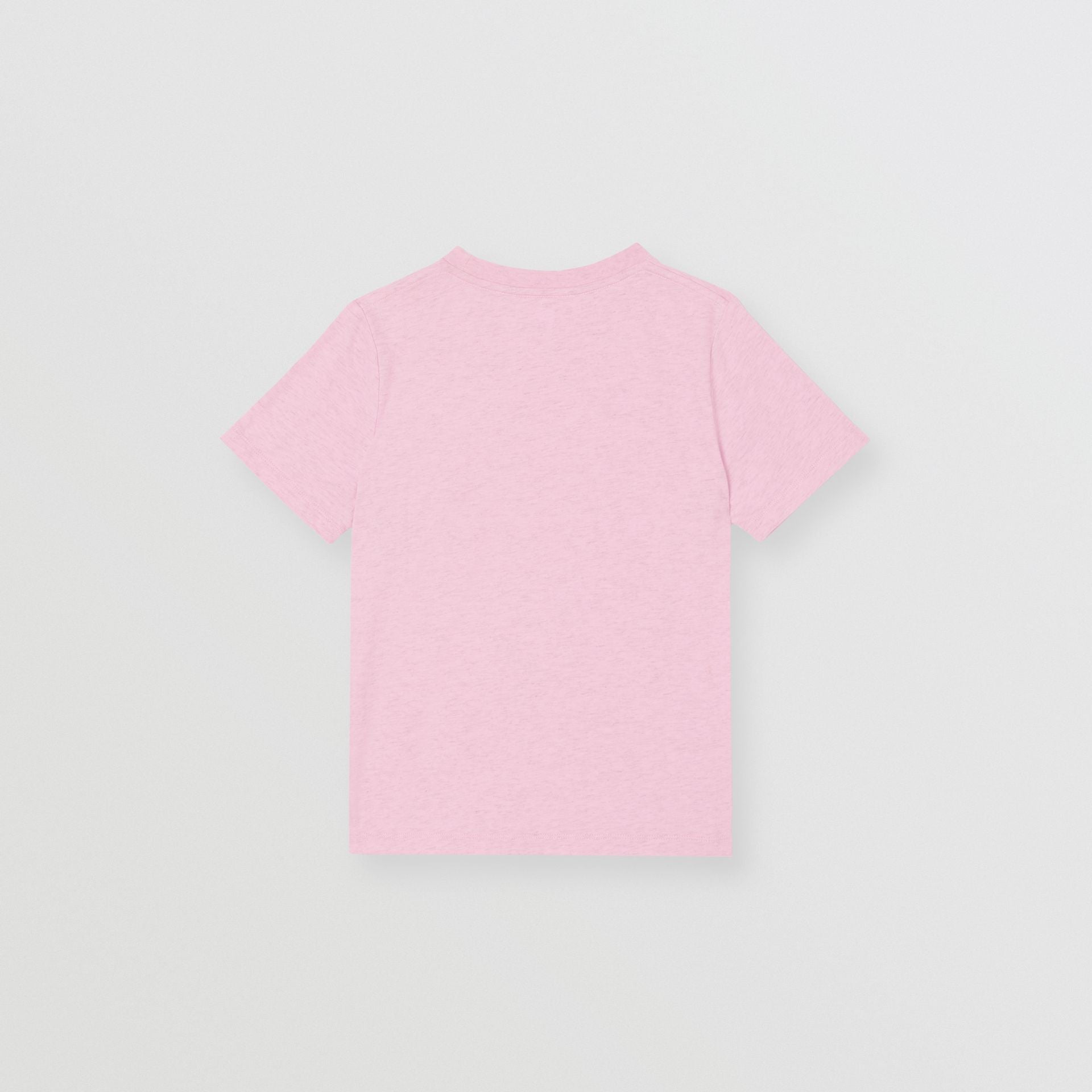 Girls Pink Logo Cotton T-shirt