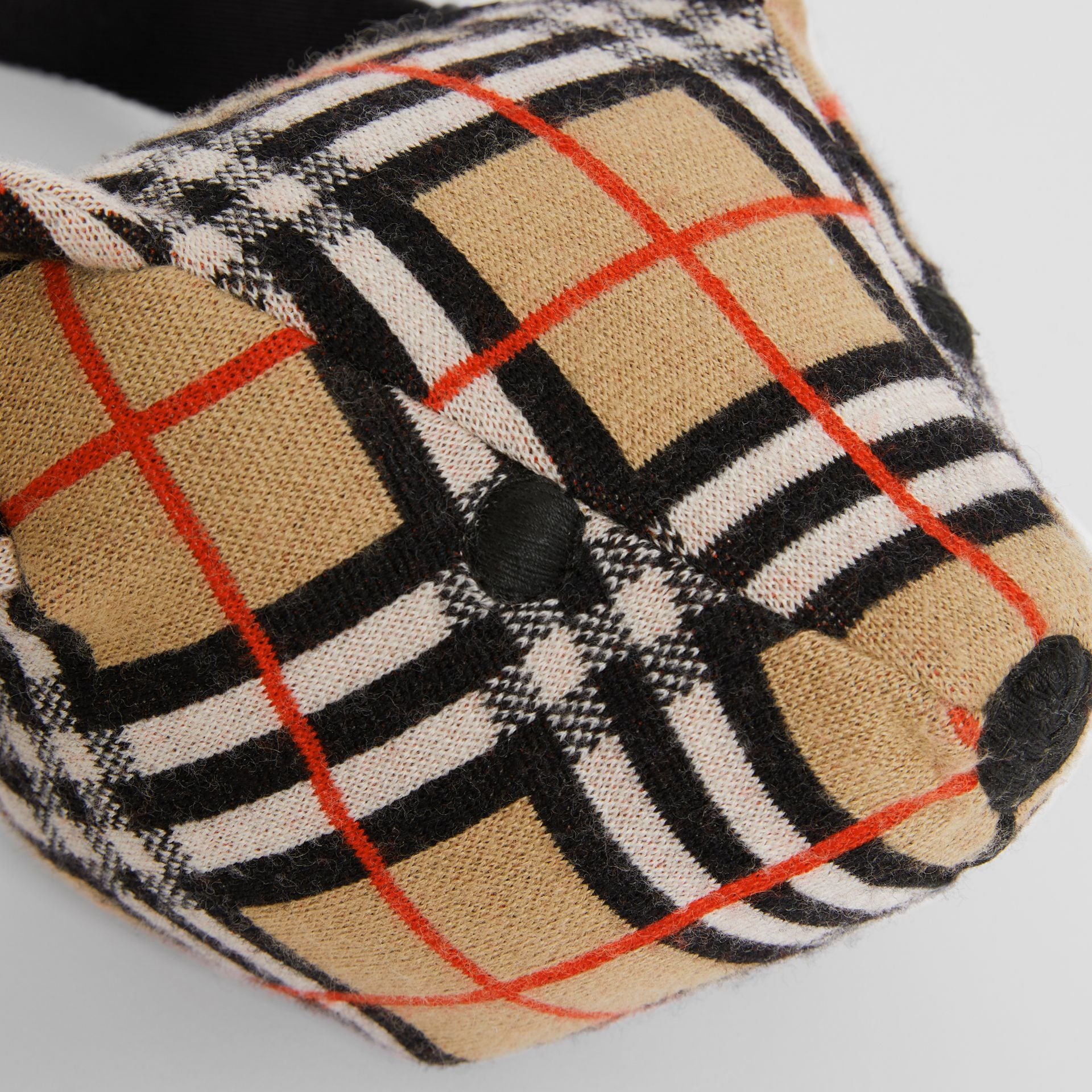 Thomas Bear Merino Wool Vintage Check Bag