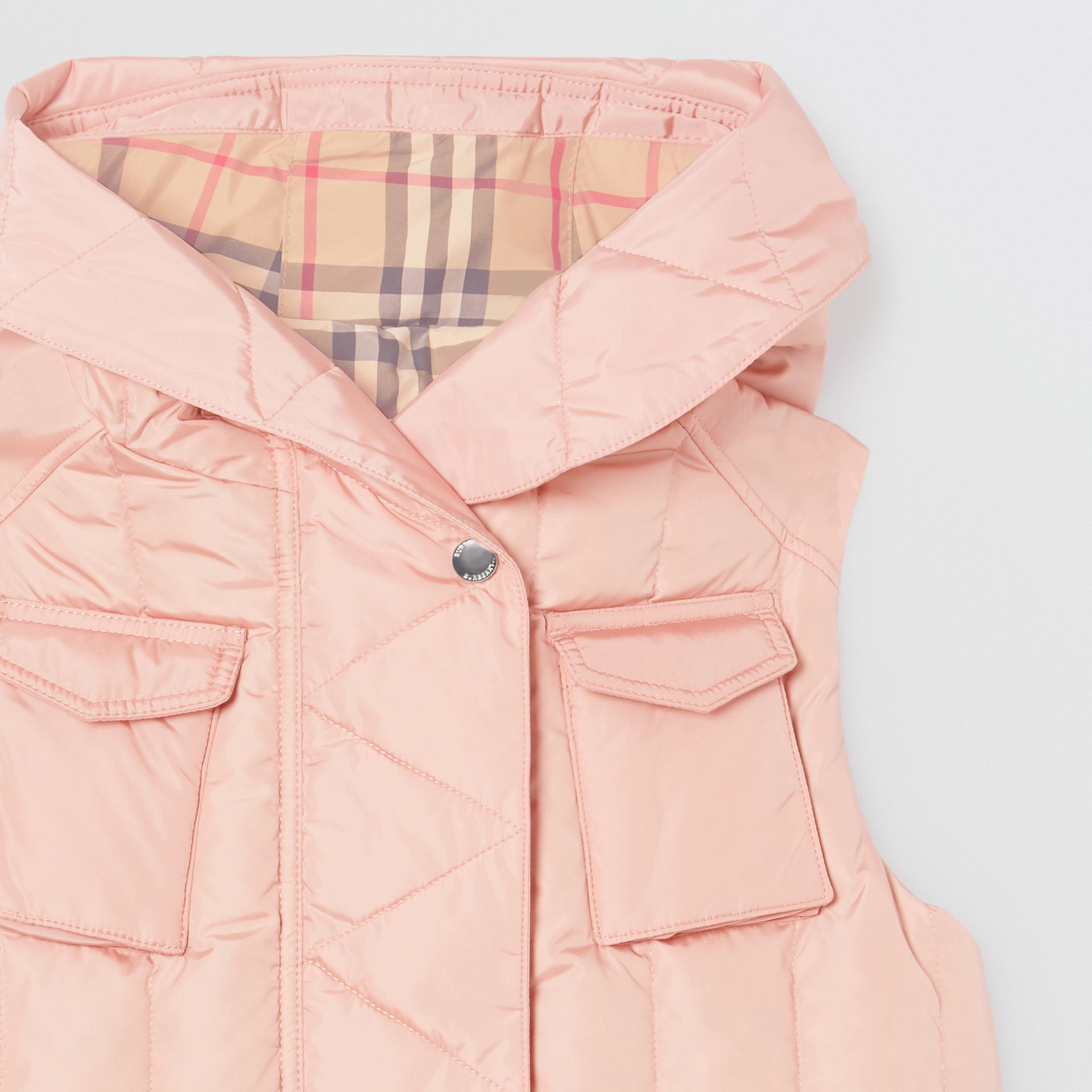 Girls Pink Gilet