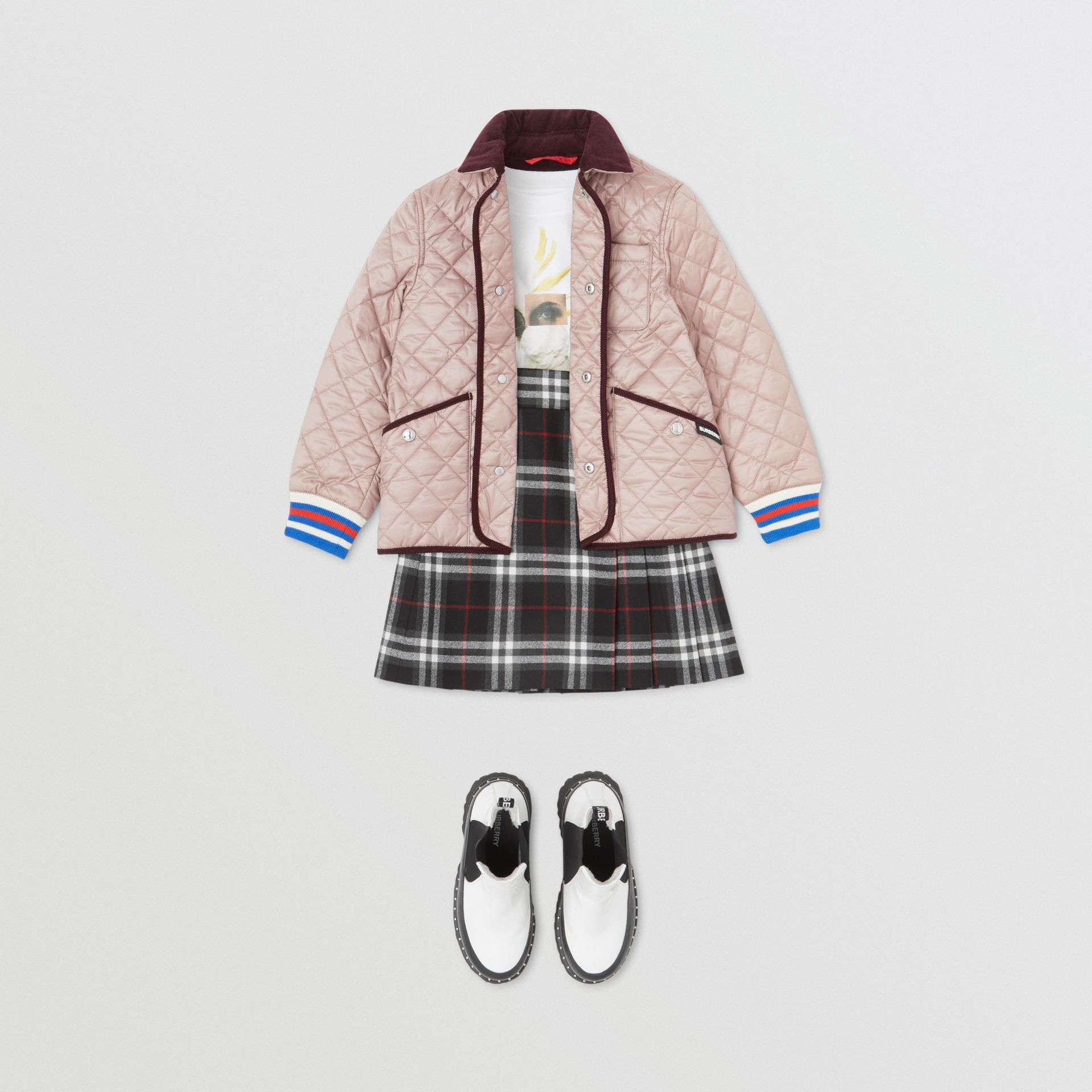 Girls Light Pink Jacket