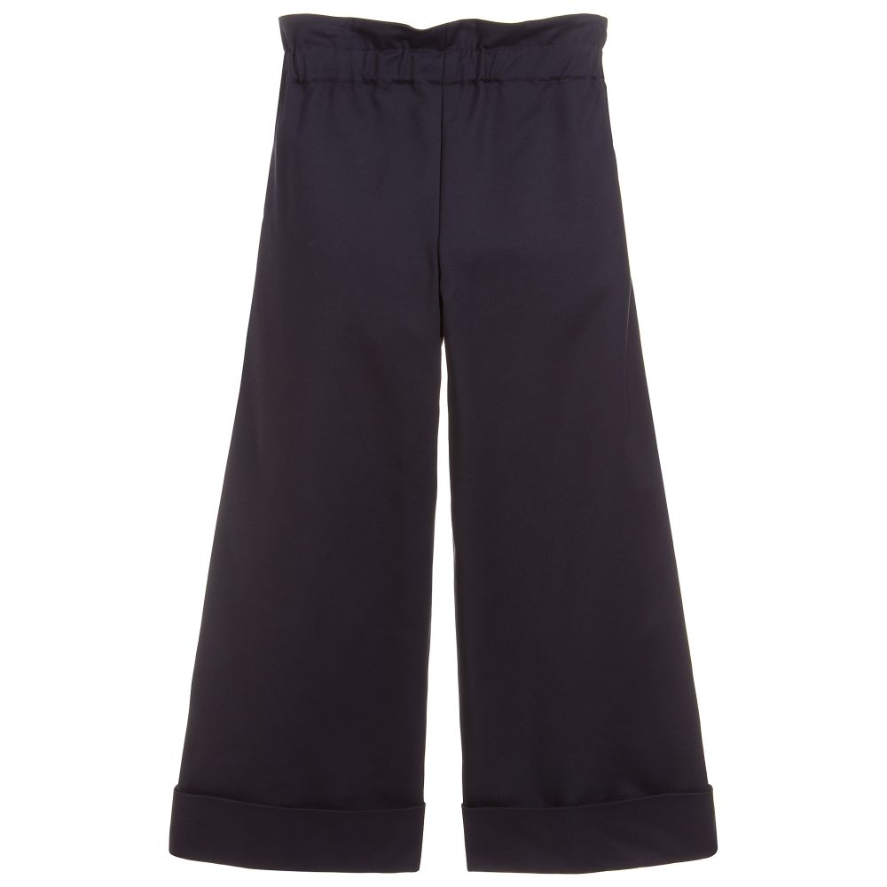 Girls Navy Blue Trousers
