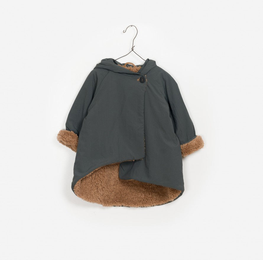 Girls Dark Grey Coat