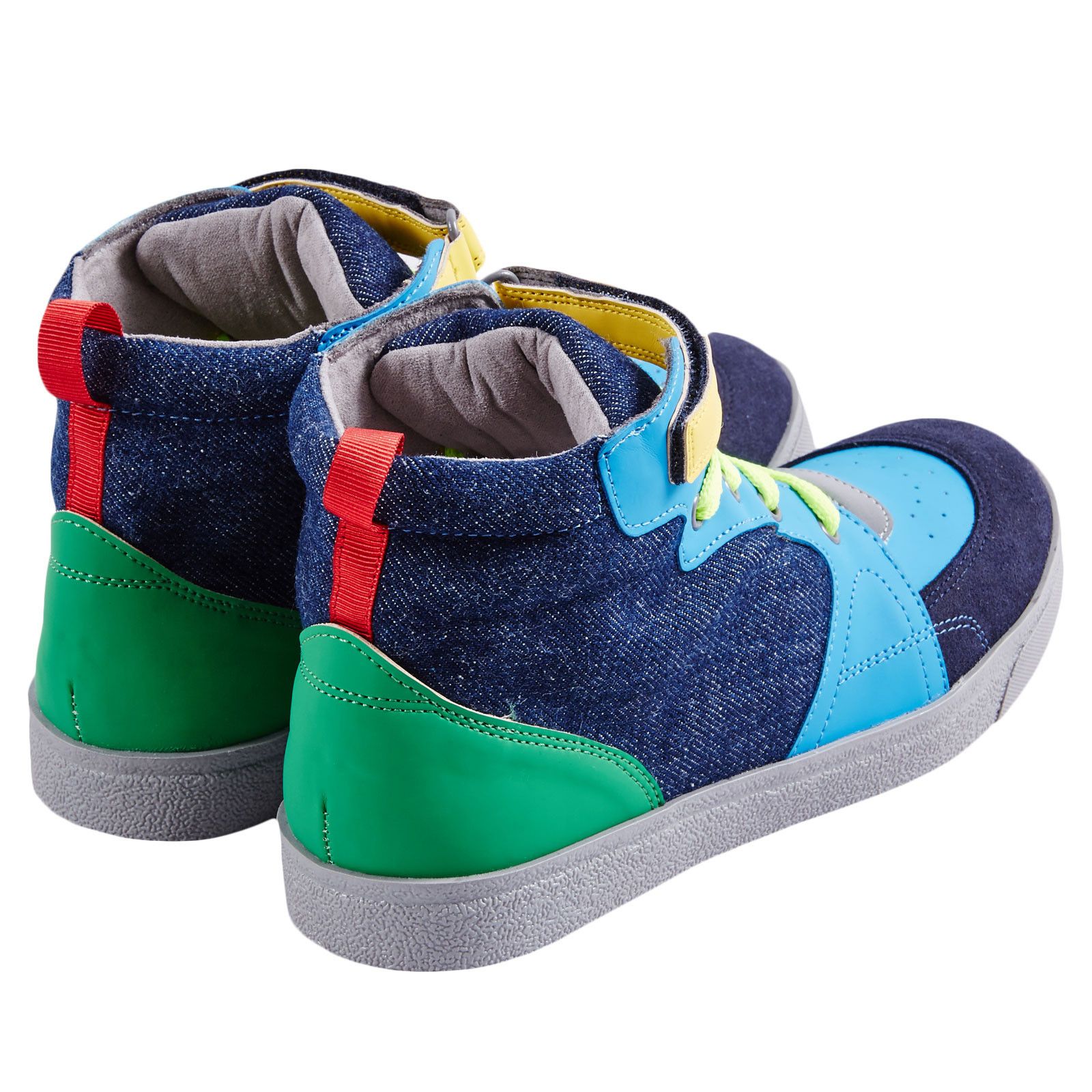 Pop Boys Multicolor High-Top Trainers - CÉMAROSE | Children's Fashion Store - 3