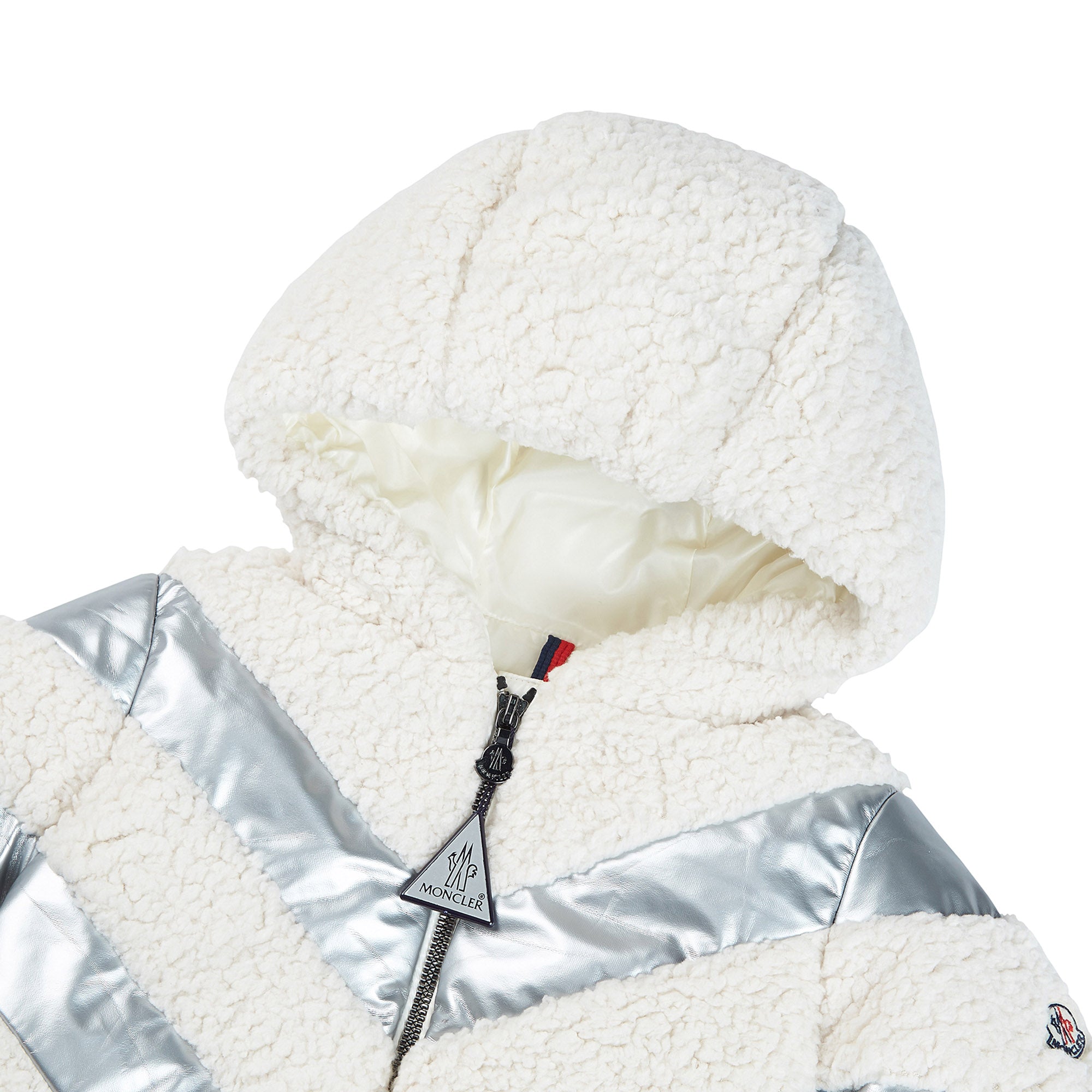 Girls White "CABOURG" Padded Down Coat