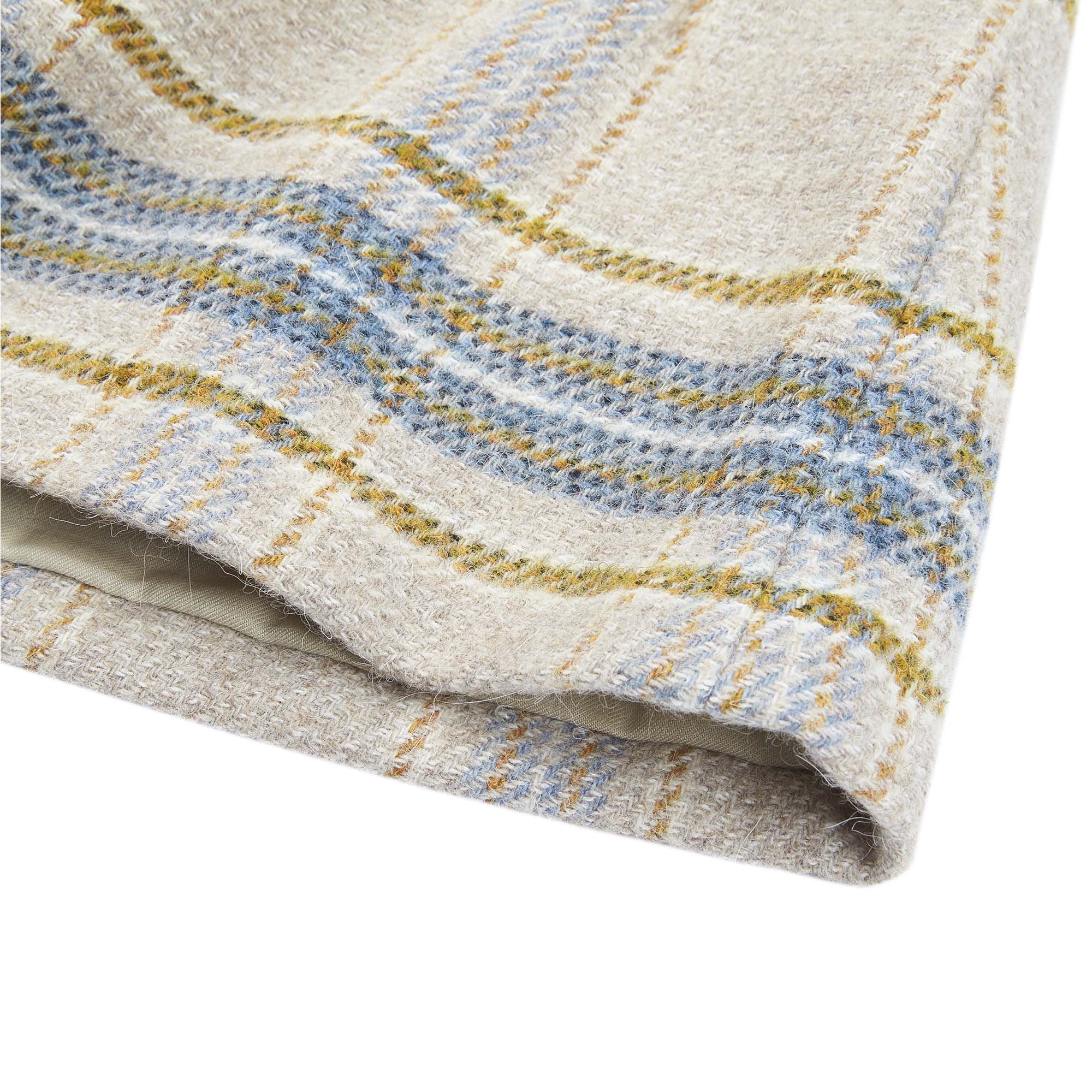 Girls Beige Wool Skirt