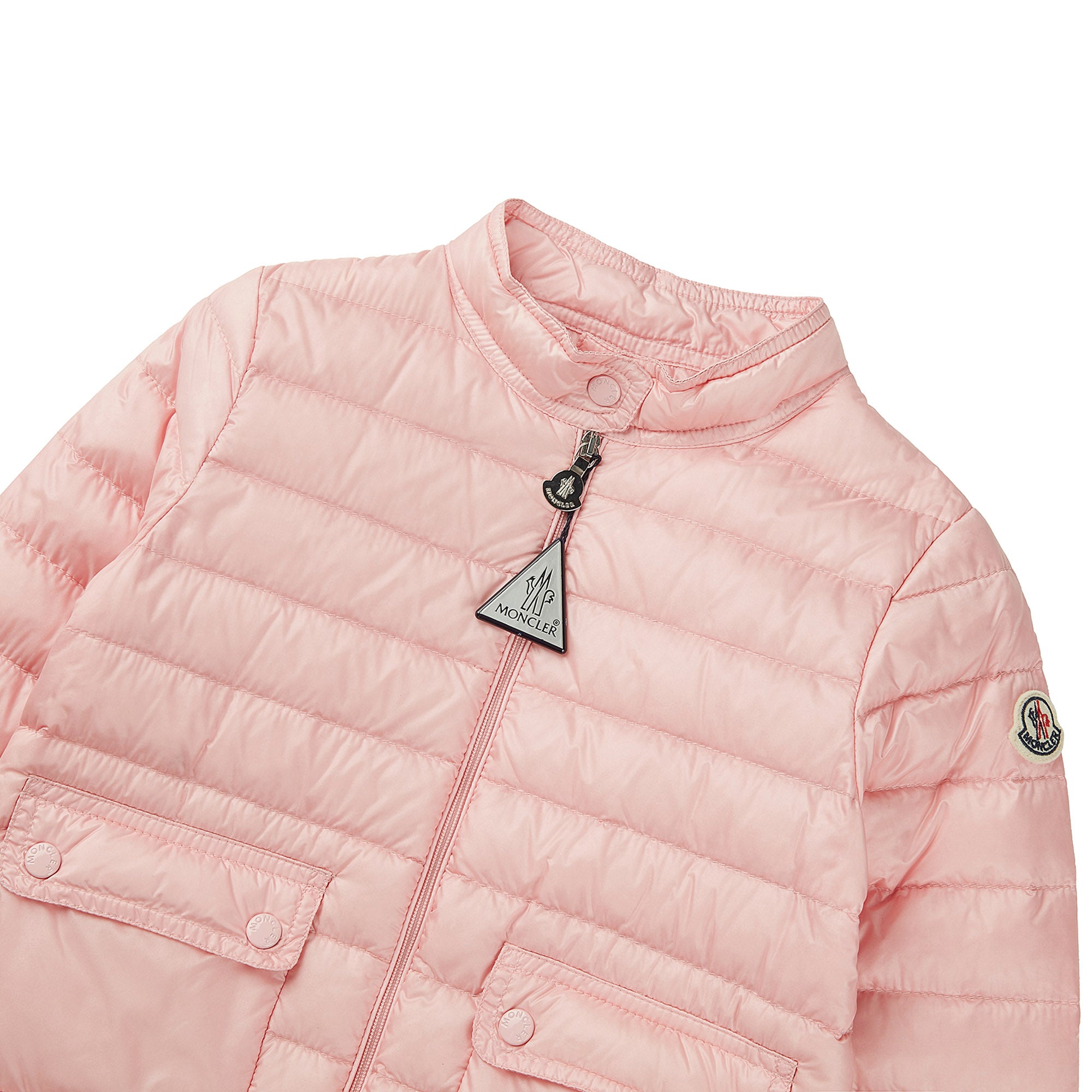 Girls Pink "LANS" Padded Down Jacket