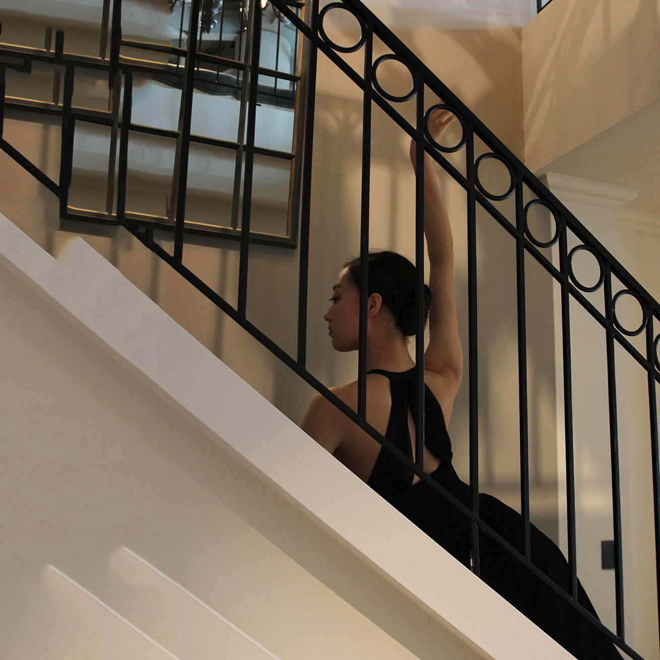 Girls Black Ballet Onesies