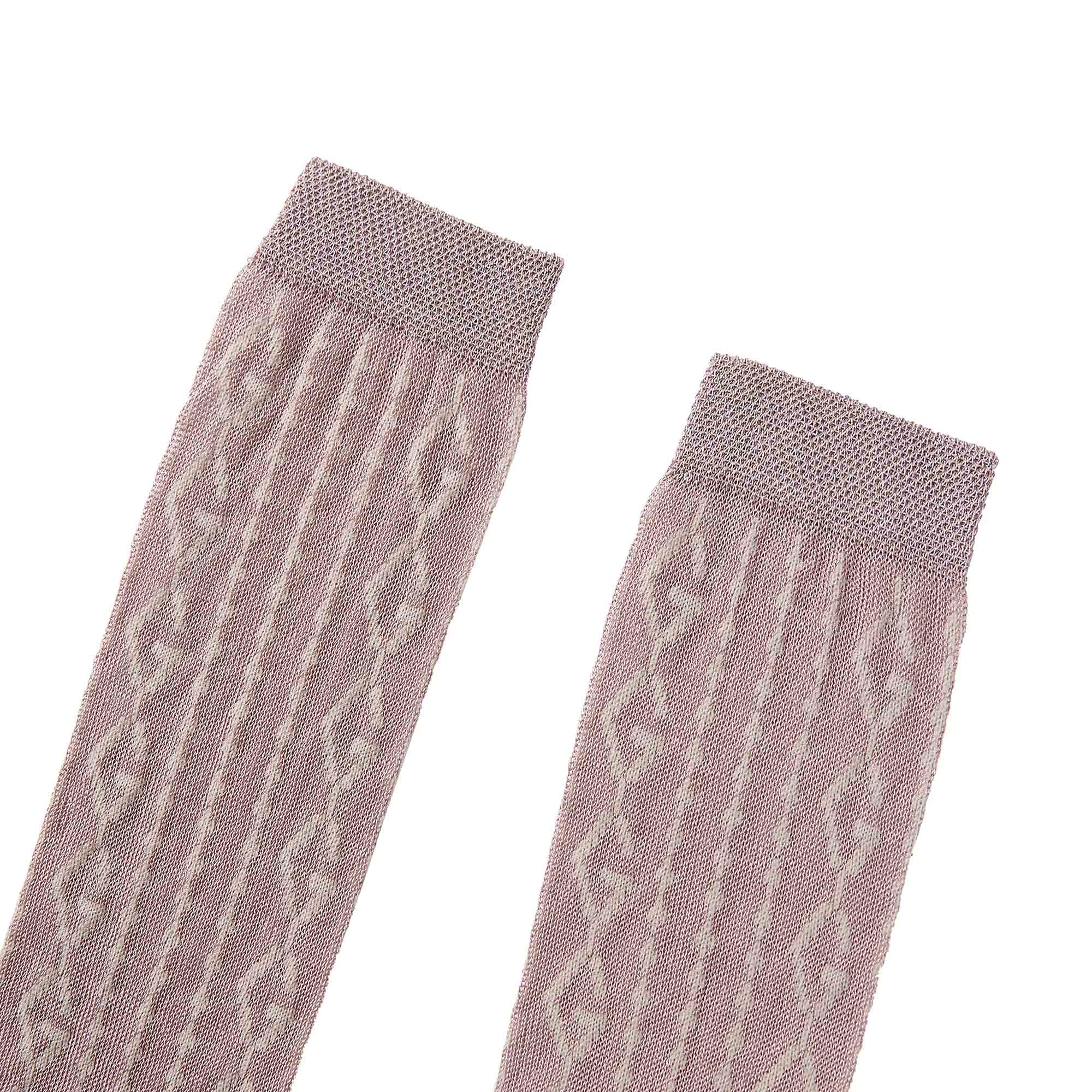 Girls Mauve Cotton Socks