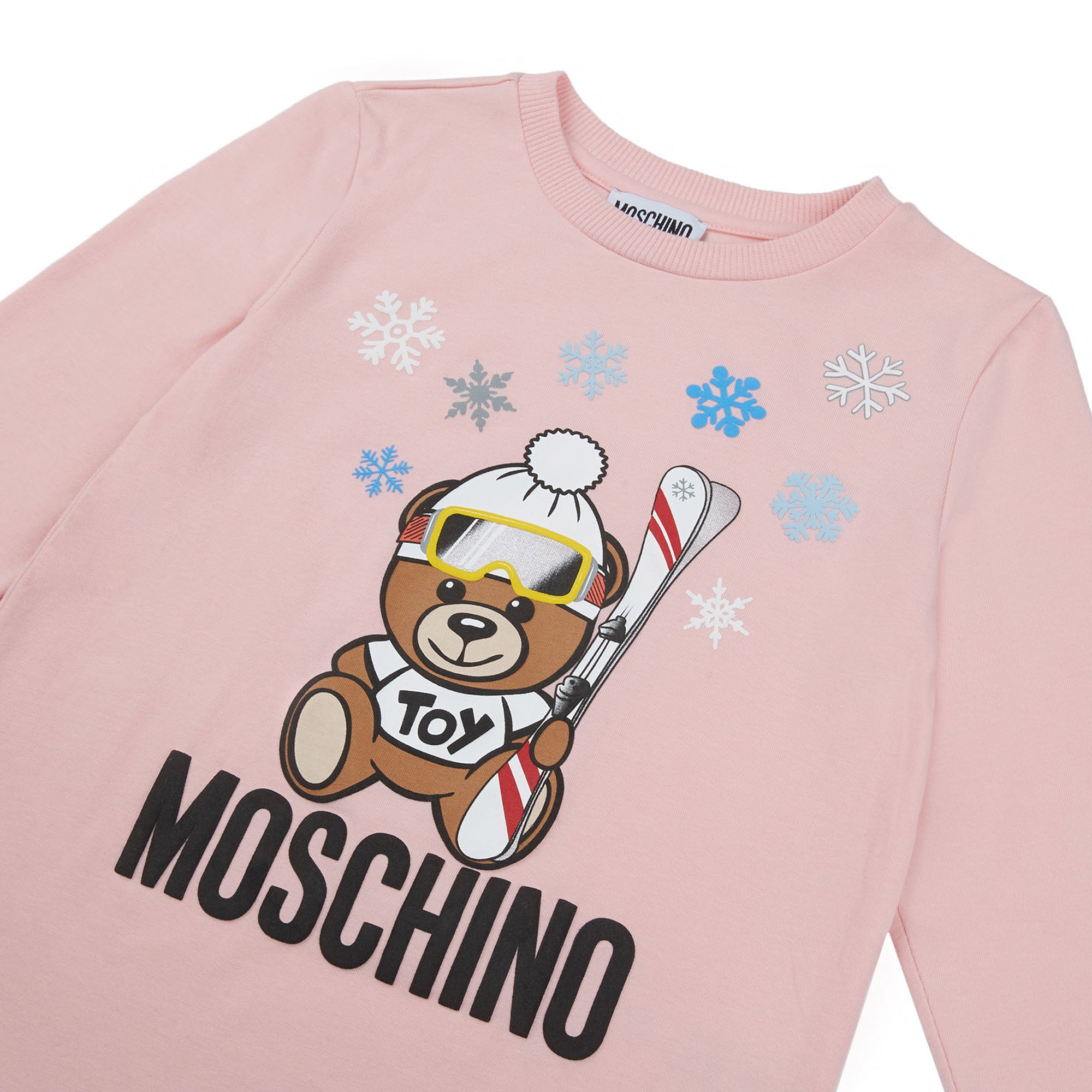 Girls Rose Printing Long Sleeves Cotton T-shirt