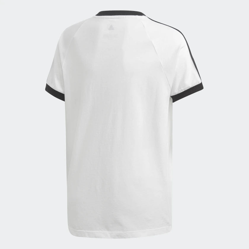 Boys & Girls White Cotton T-shirt