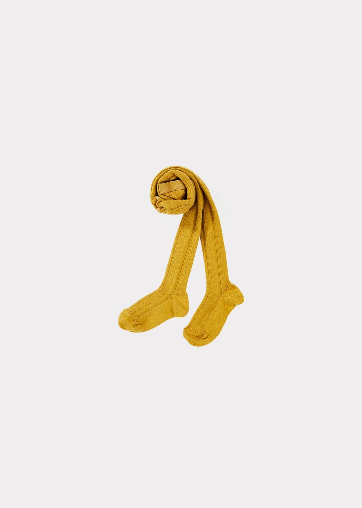 Baby Girls Yellow Cotton Tights