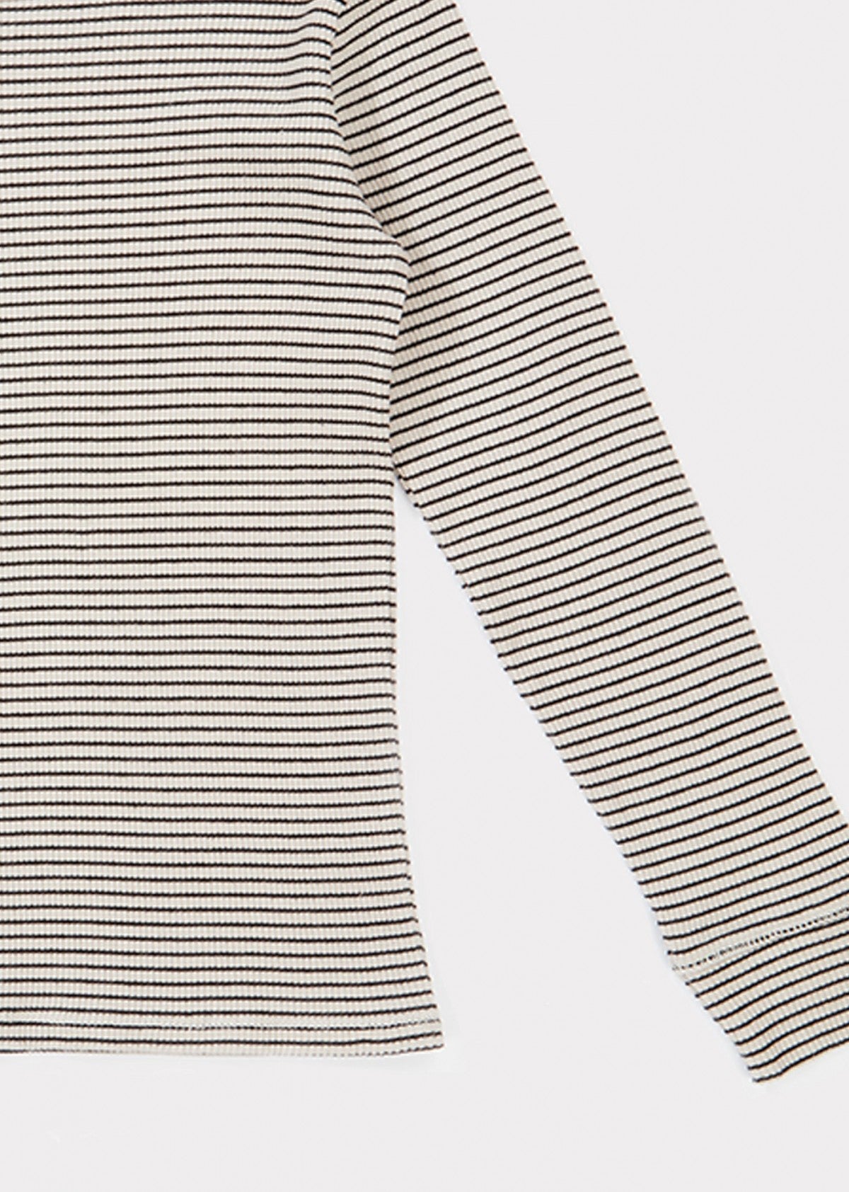 Girls Beige Striped Cotton Shirt