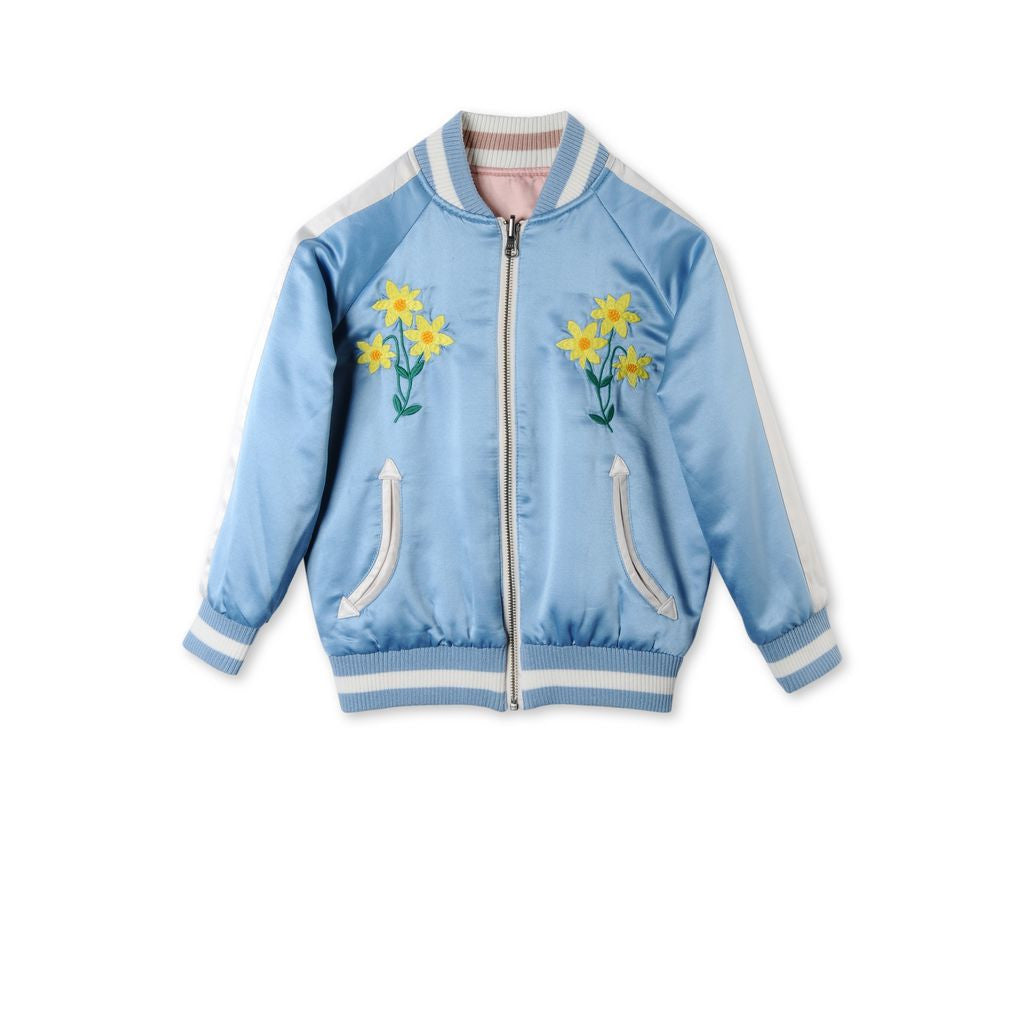 Girls Willow Reversible Bomber Jacket
