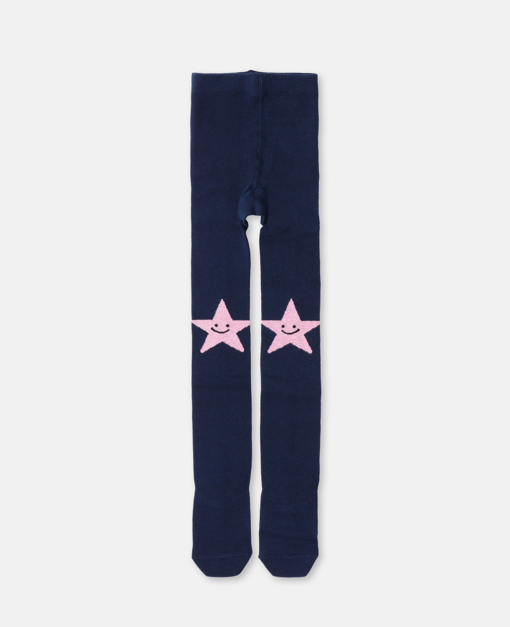 Girls Blue Cotton Tights