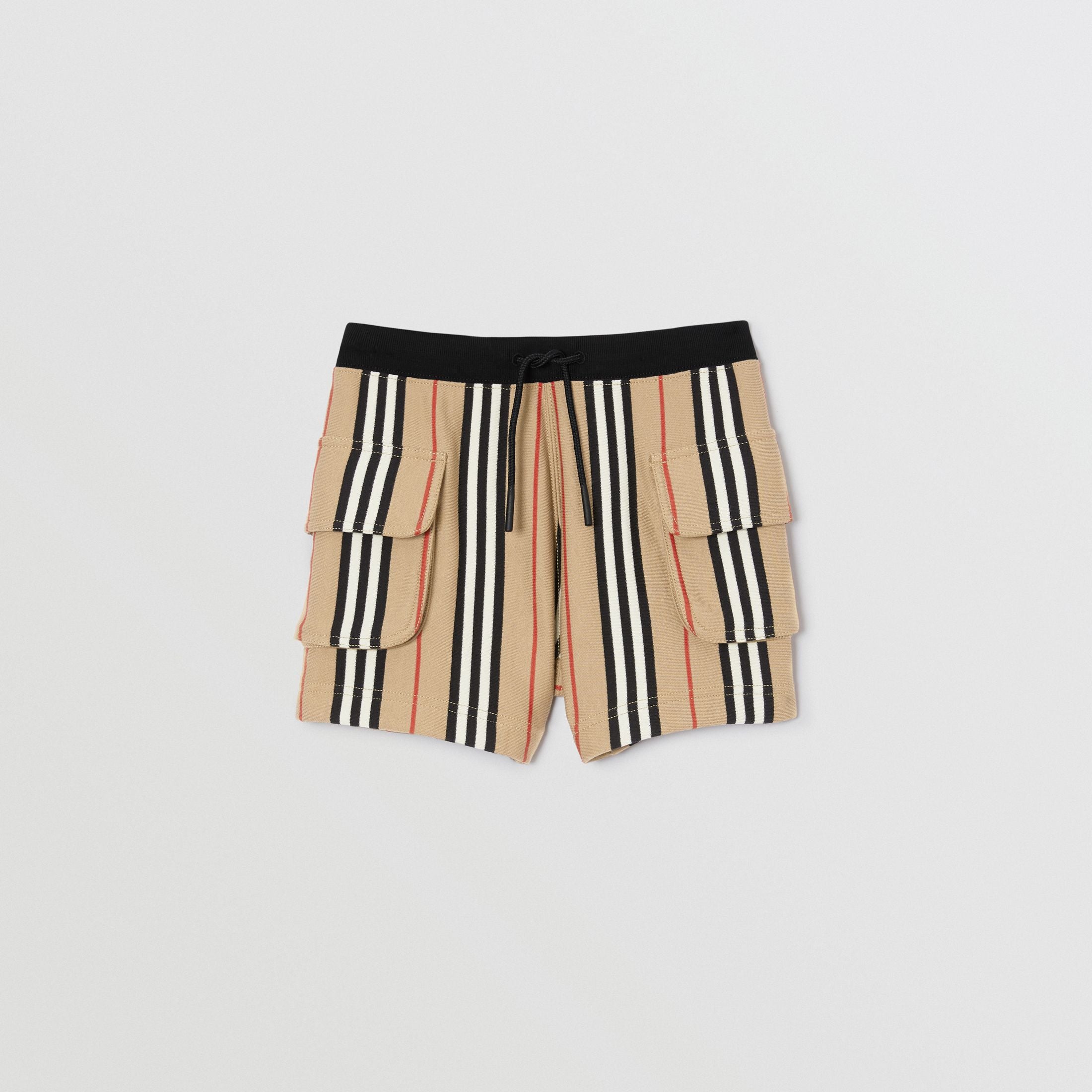 Girls Archive Beige Cotton Short