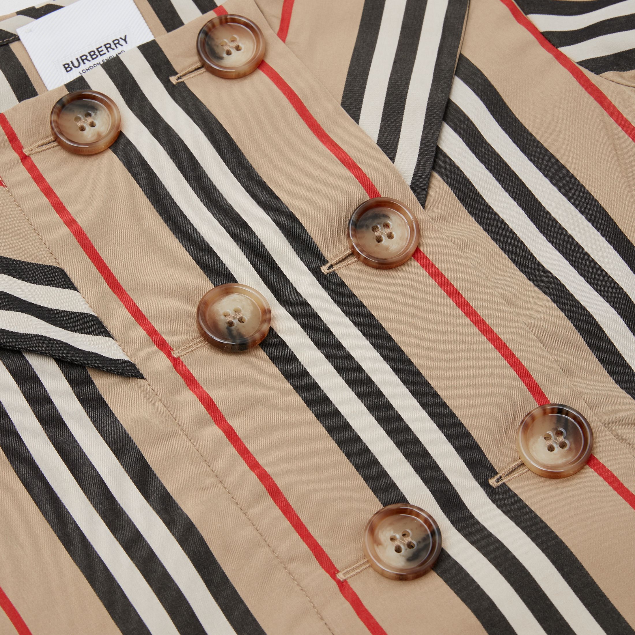 Girls Archive Beige Cotton Shirt