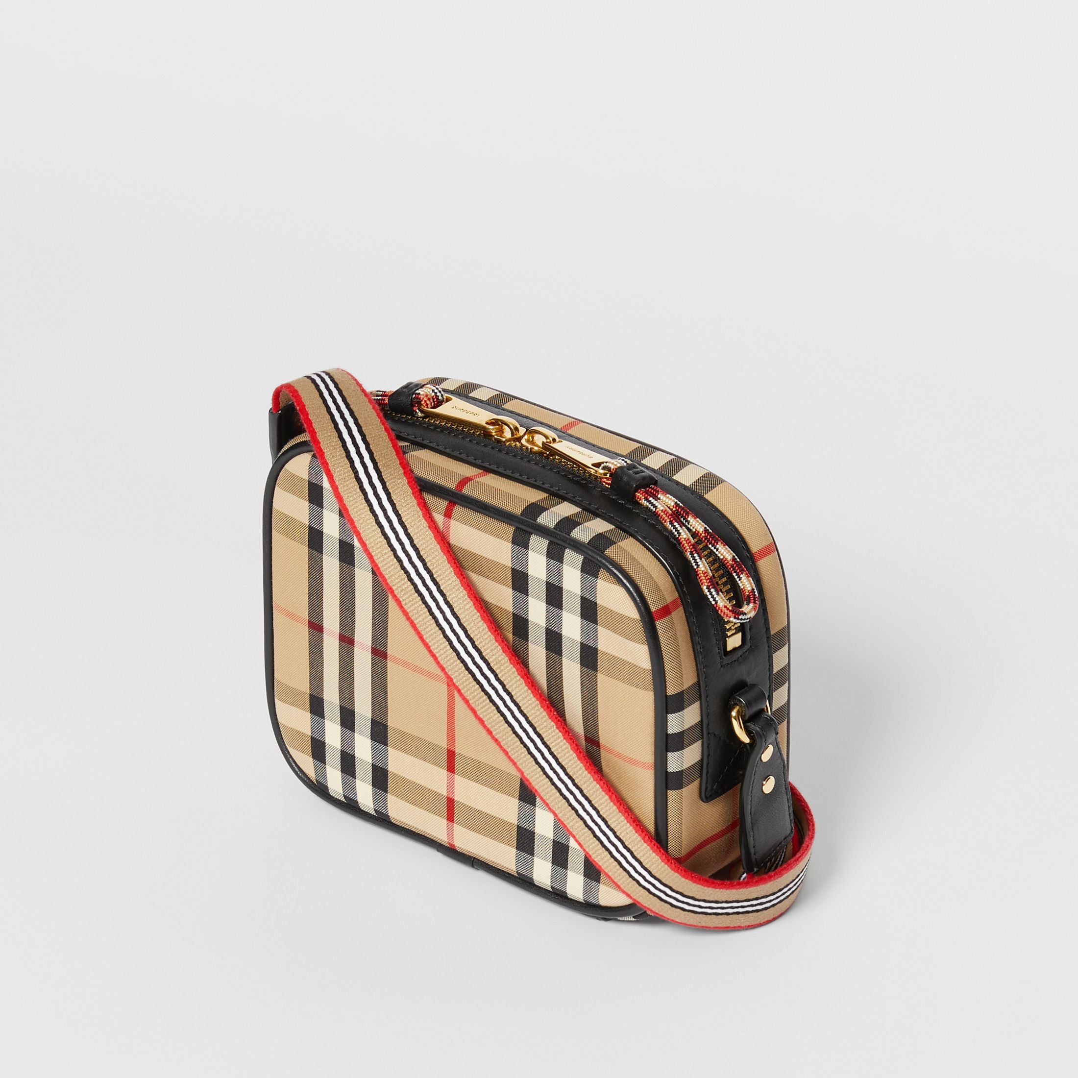Girls Archive Beige Vintage Check Bag