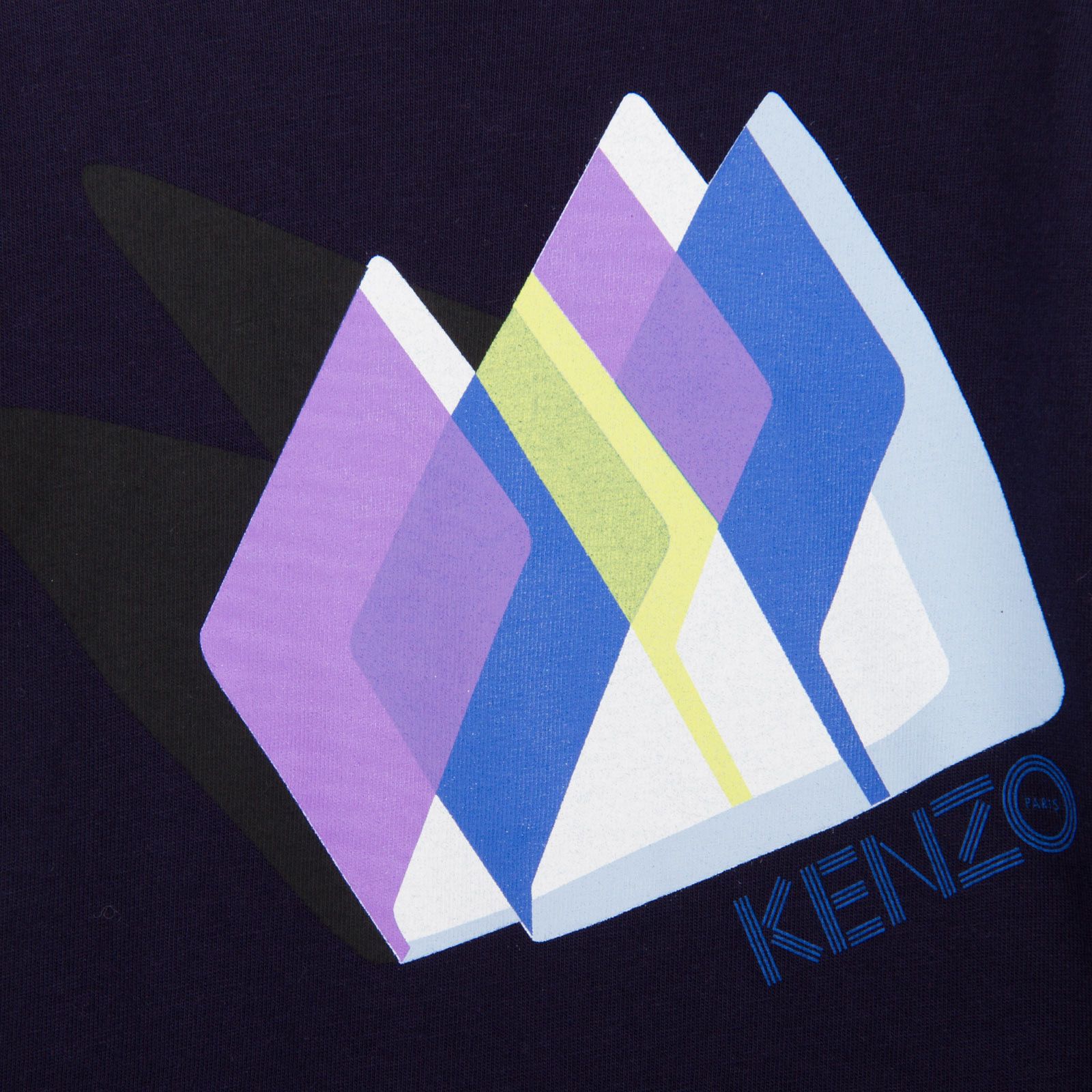 Boys Navy Blue Mountains Printed Cotton T-Shirt - CÉMAROSE | Children's Fashion Store - 3